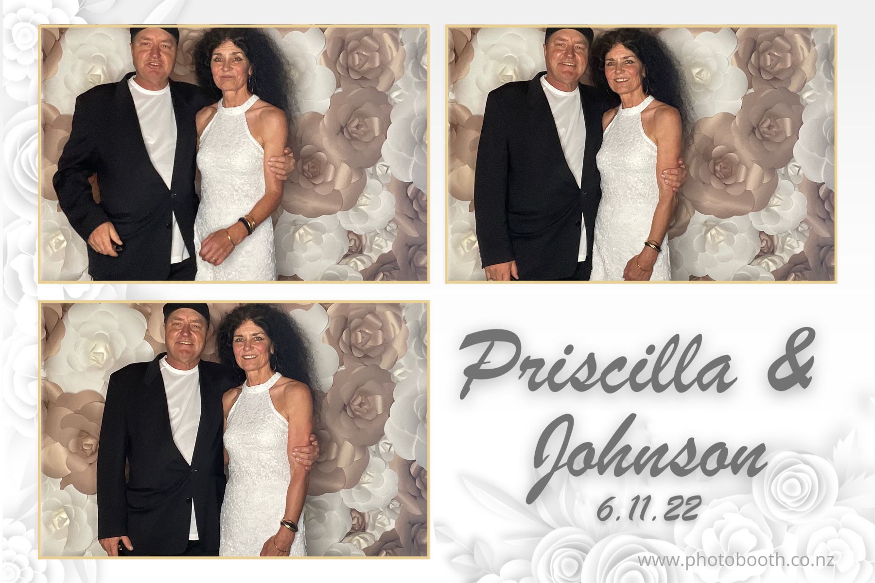 Johnson & Priscilla's Wedding | View more photos from the event at gallery.photobooth.co.nz/u/SelfieCentral/Johnson-Priscillas-Wedding