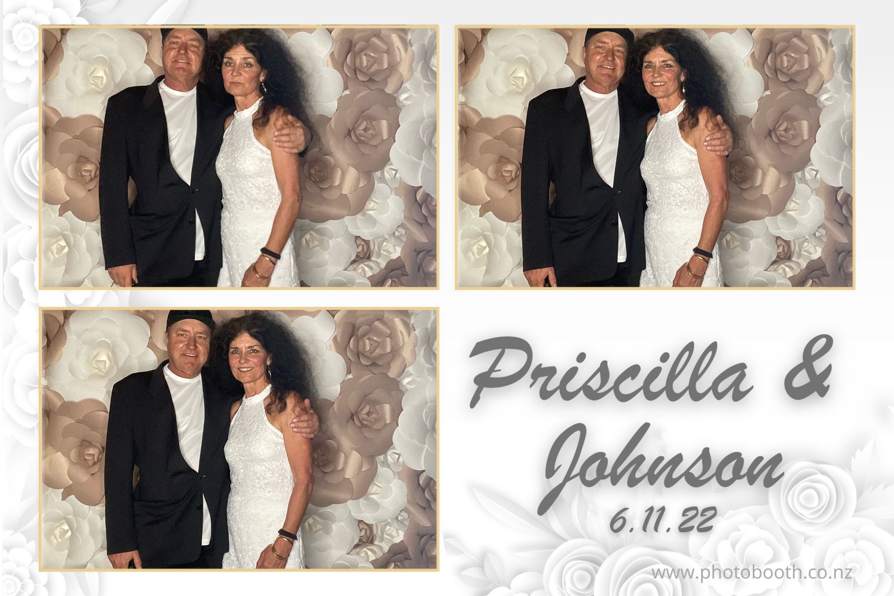 Johnson & Priscilla's Wedding | View more photos from the event at gallery.photobooth.co.nz/u/SelfieCentral/Johnson-Priscillas-Wedding
