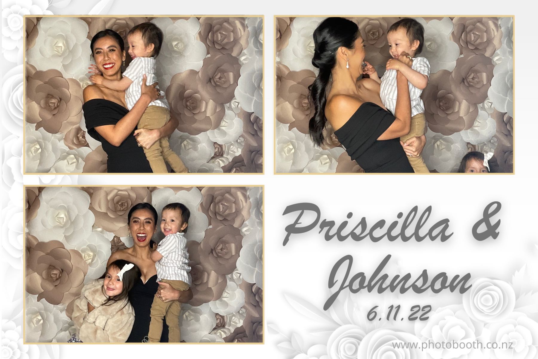 Johnson & Priscilla's Wedding | View more photos from the event at gallery.photobooth.co.nz/u/SelfieCentral/Johnson-Priscillas-Wedding