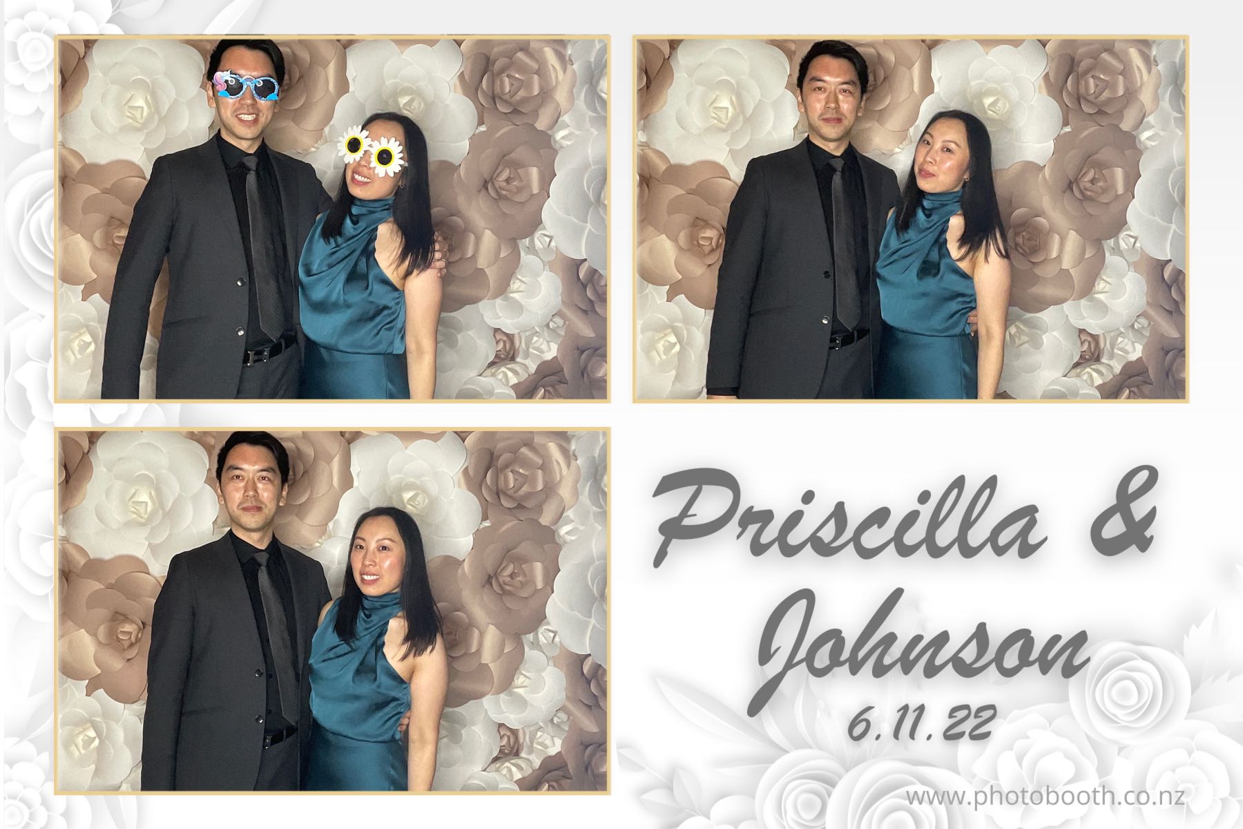 Johnson & Priscilla's Wedding | View more photos from the event at gallery.photobooth.co.nz/u/SelfieCentral/Johnson-Priscillas-Wedding