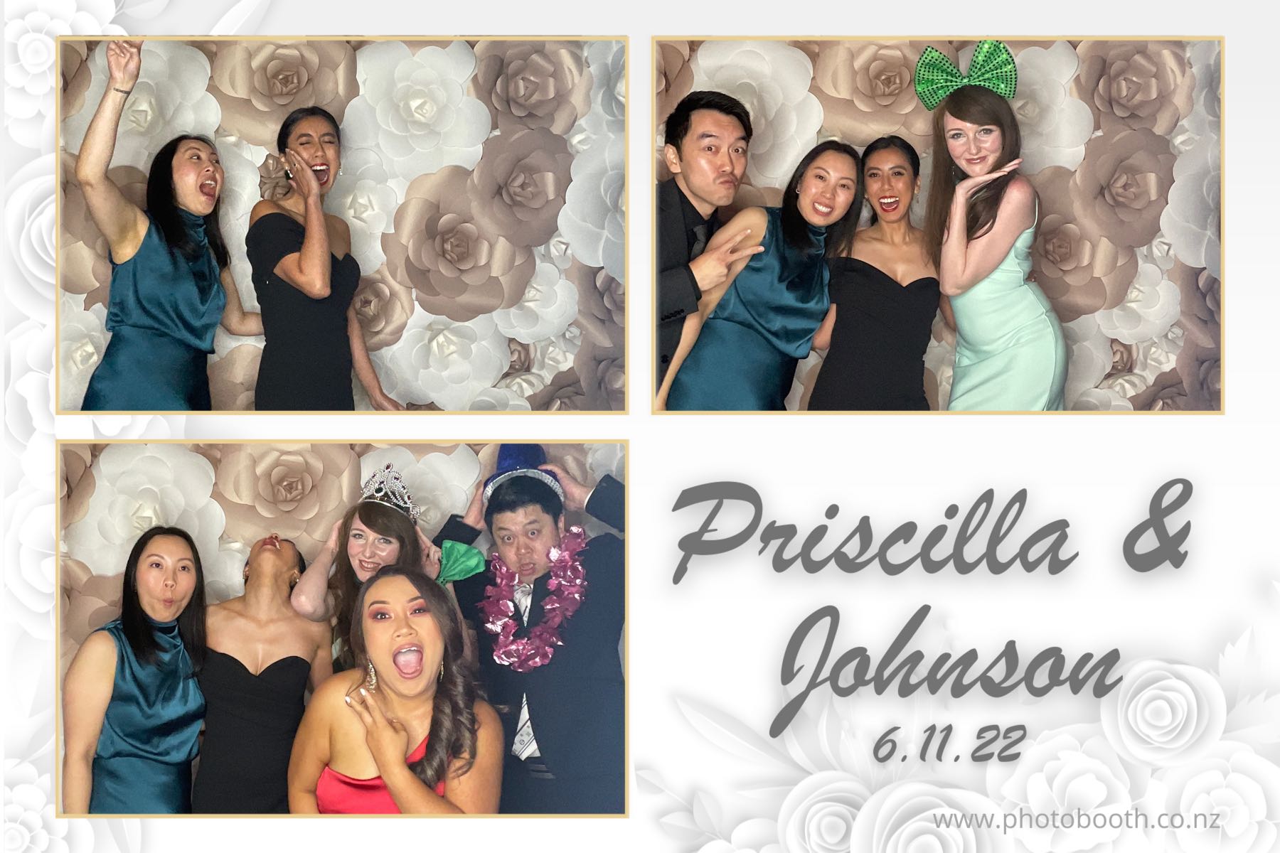Johnson & Priscilla's Wedding | View more photos from the event at gallery.photobooth.co.nz/u/SelfieCentral/Johnson-Priscillas-Wedding