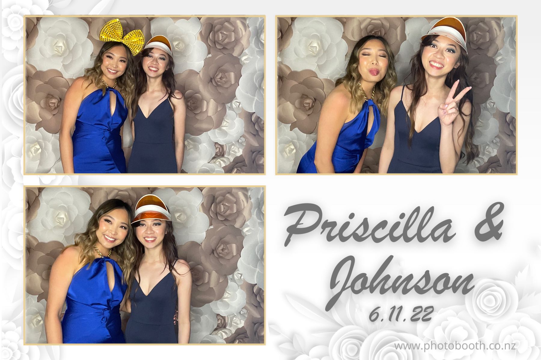 Johnson & Priscilla's Wedding | View more photos from the event at gallery.photobooth.co.nz/u/SelfieCentral/Johnson-Priscillas-Wedding
