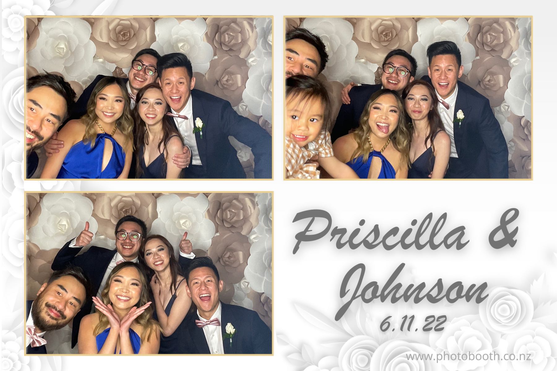 Johnson & Priscilla's Wedding | View more photos from the event at gallery.photobooth.co.nz/u/SelfieCentral/Johnson-Priscillas-Wedding