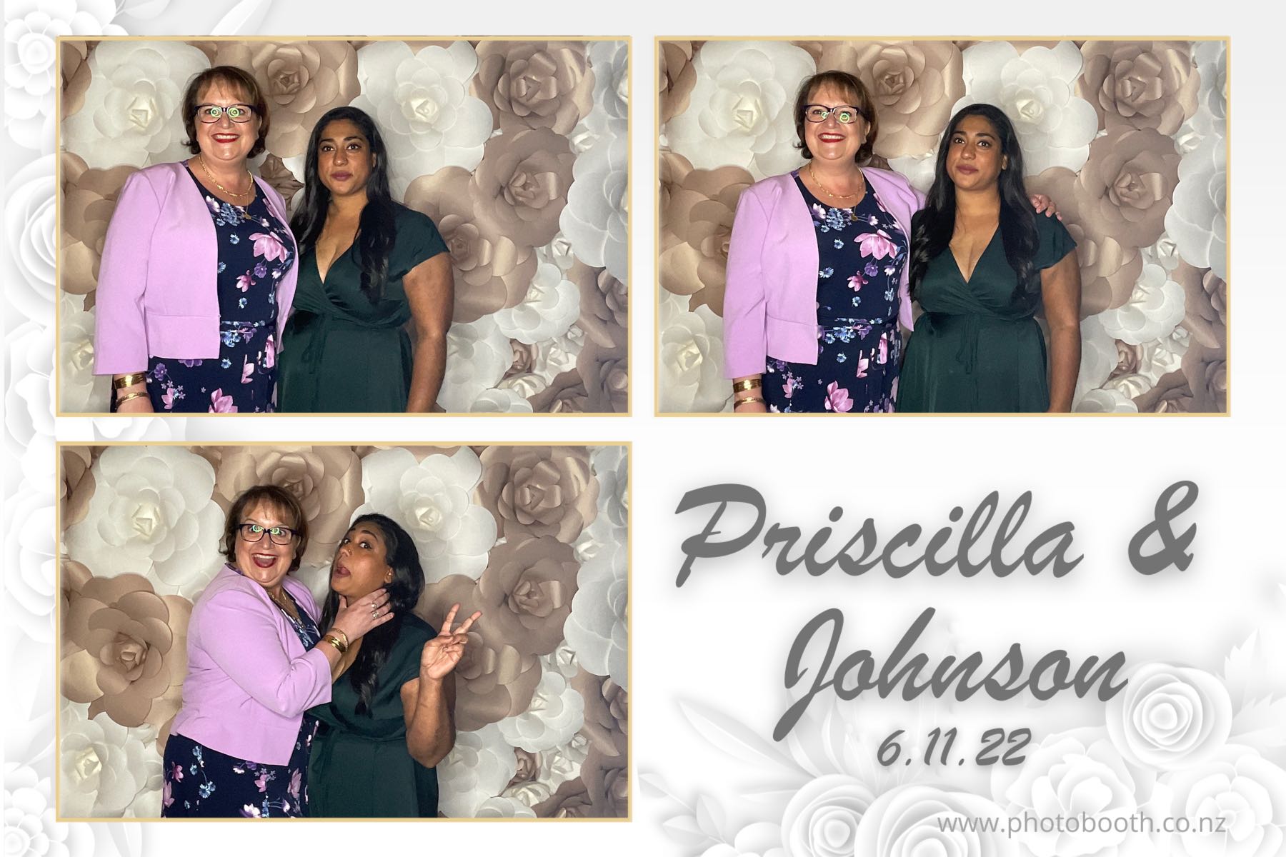 Johnson & Priscilla's Wedding | View more photos from the event at gallery.photobooth.co.nz/u/SelfieCentral/Johnson-Priscillas-Wedding
