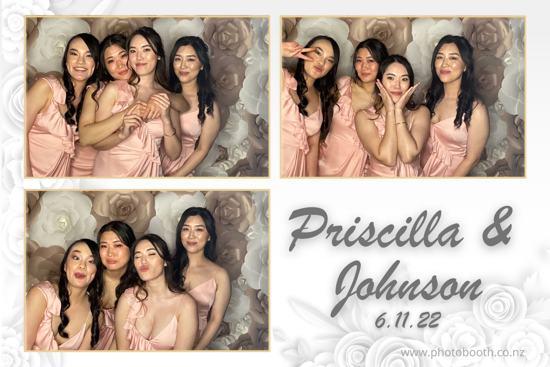 Johnson & Priscilla's Wedding | View more photos from the event at gallery.photobooth.co.nz/u/SelfieCentral/Johnson-Priscillas-Wedding