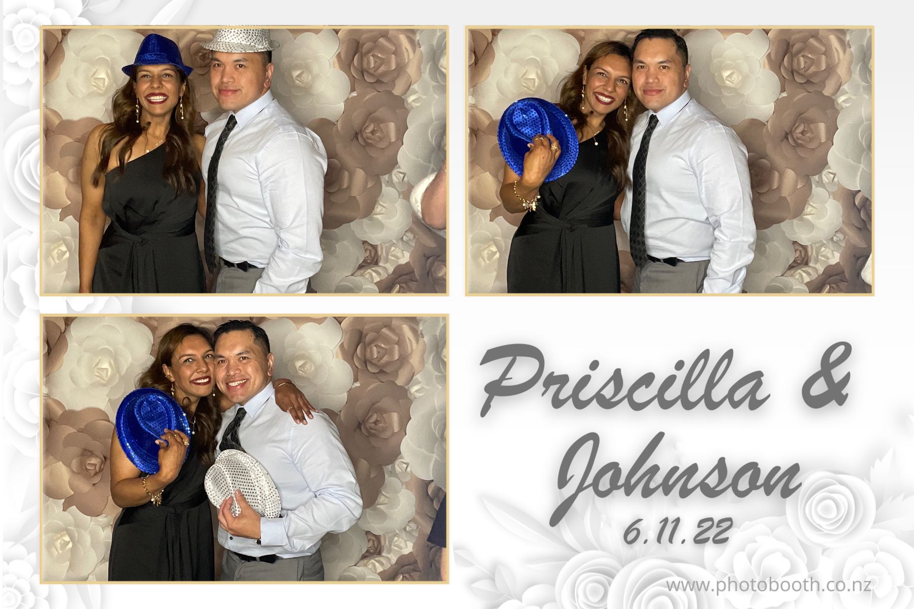 Johnson & Priscilla's Wedding | View more photos from the event at gallery.photobooth.co.nz/u/SelfieCentral/Johnson-Priscillas-Wedding