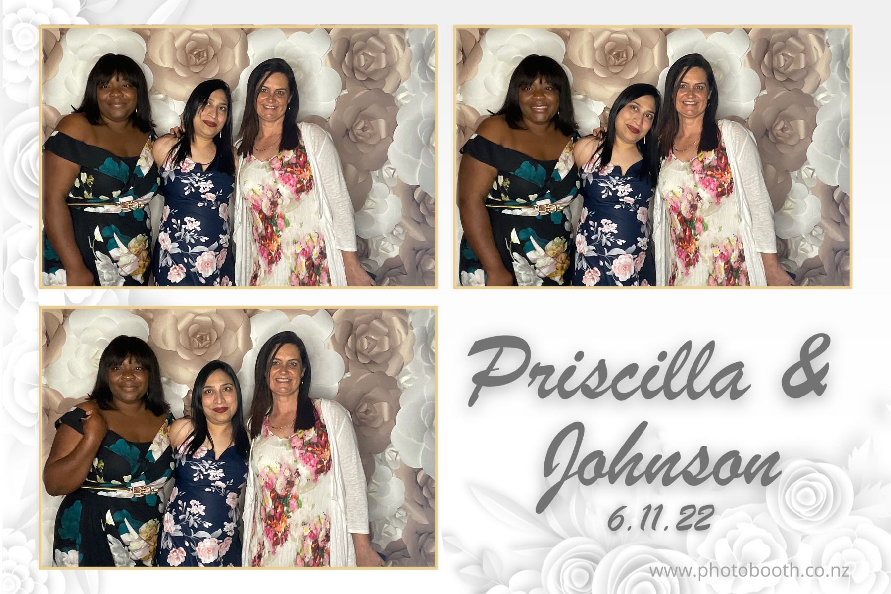 Johnson & Priscilla's Wedding | View more photos from the event at gallery.photobooth.co.nz/u/SelfieCentral/Johnson-Priscillas-Wedding