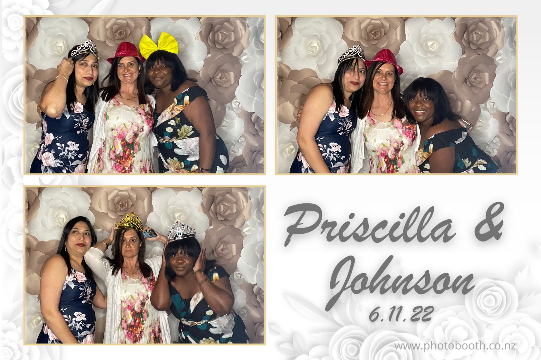 Johnson & Priscilla's Wedding | View more photos from the event at gallery.photobooth.co.nz/u/SelfieCentral/Johnson-Priscillas-Wedding