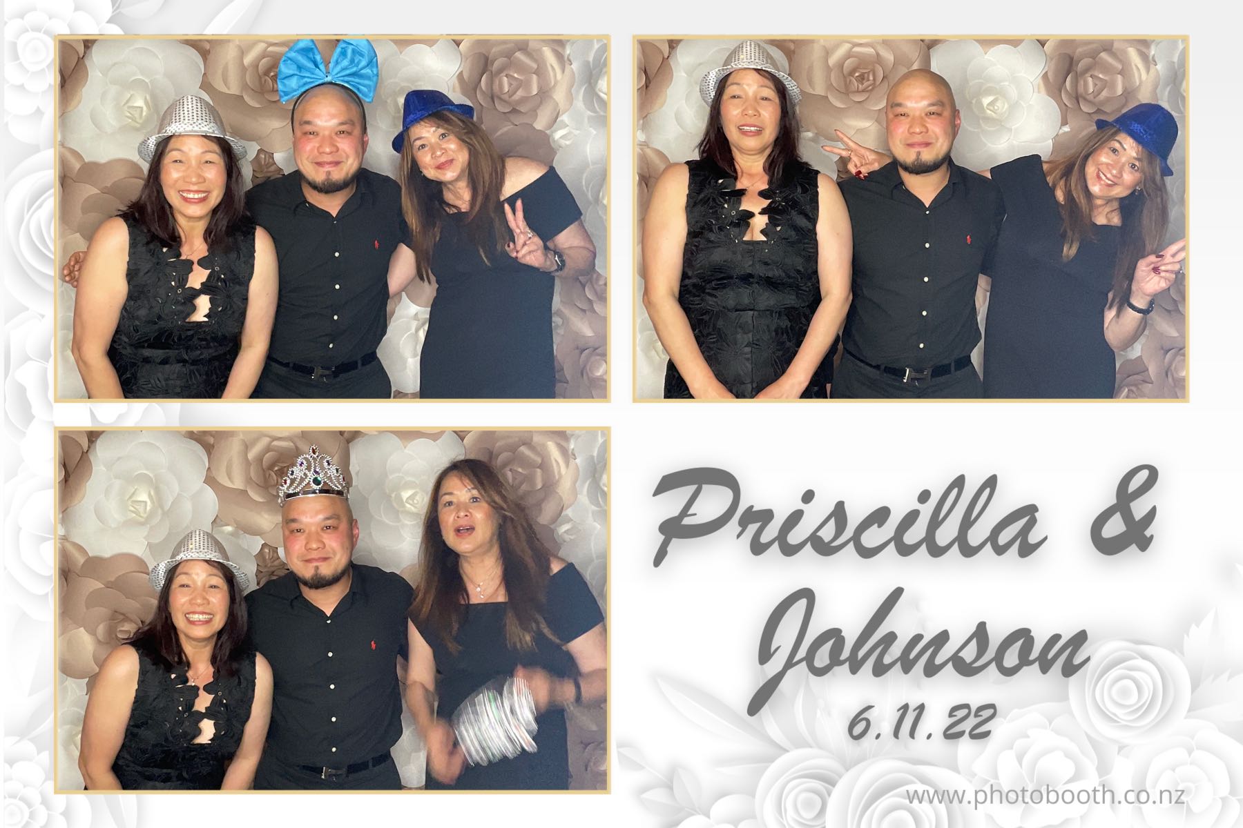 Johnson & Priscilla's Wedding | View more photos from the event at gallery.photobooth.co.nz/u/SelfieCentral/Johnson-Priscillas-Wedding