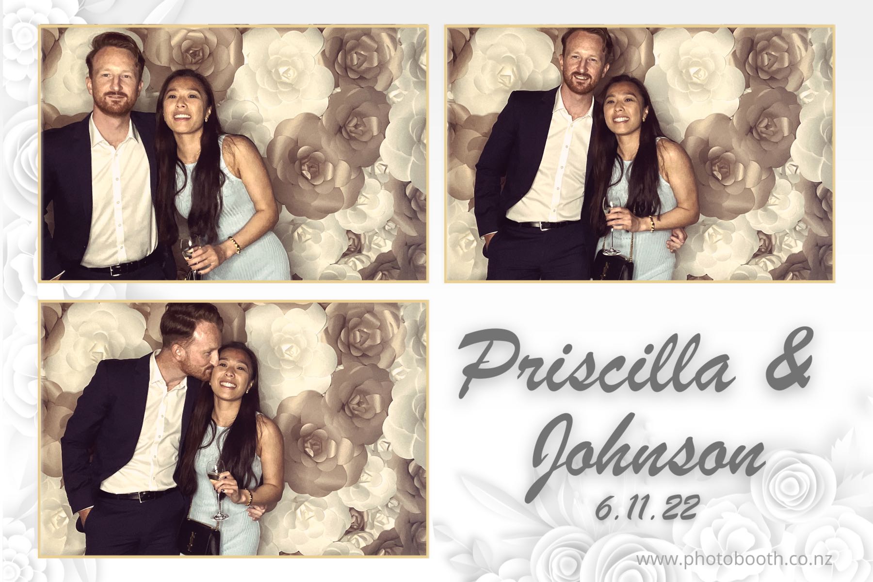 Johnson & Priscilla's Wedding | View more photos from the event at gallery.photobooth.co.nz/u/SelfieCentral/Johnson-Priscillas-Wedding