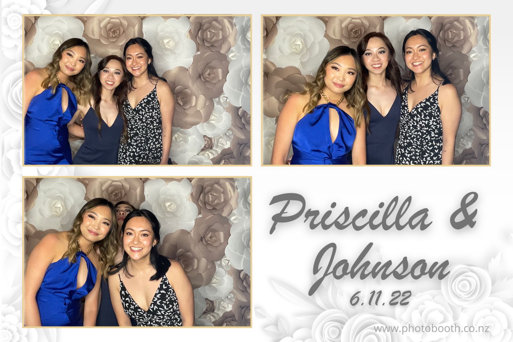Johnson & Priscilla's Wedding | View more photos from the event at gallery.photobooth.co.nz/u/SelfieCentral/Johnson-Priscillas-Wedding