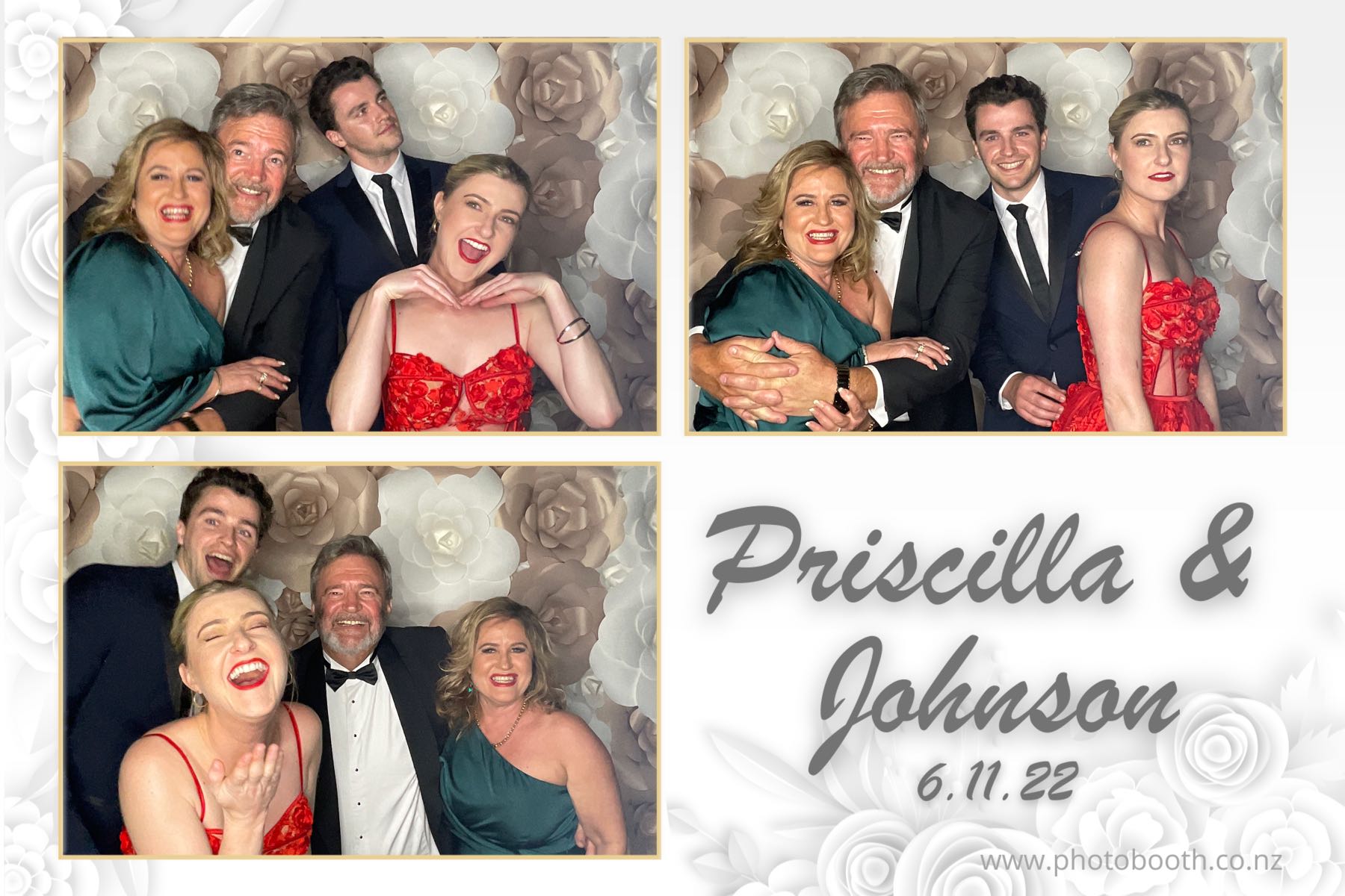 Johnson & Priscilla's Wedding | View more photos from the event at gallery.photobooth.co.nz/u/SelfieCentral/Johnson-Priscillas-Wedding