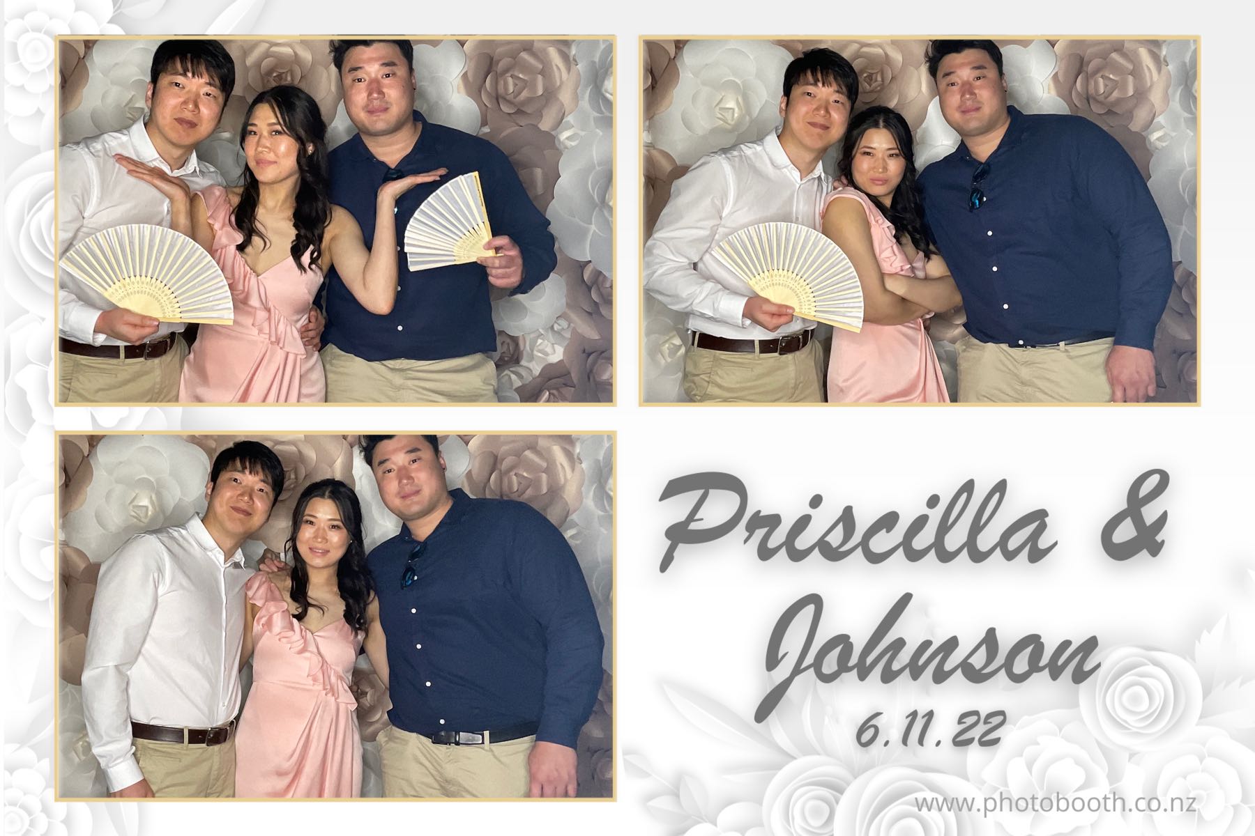 Johnson & Priscilla's Wedding | View more photos from the event at gallery.photobooth.co.nz/u/SelfieCentral/Johnson-Priscillas-Wedding
