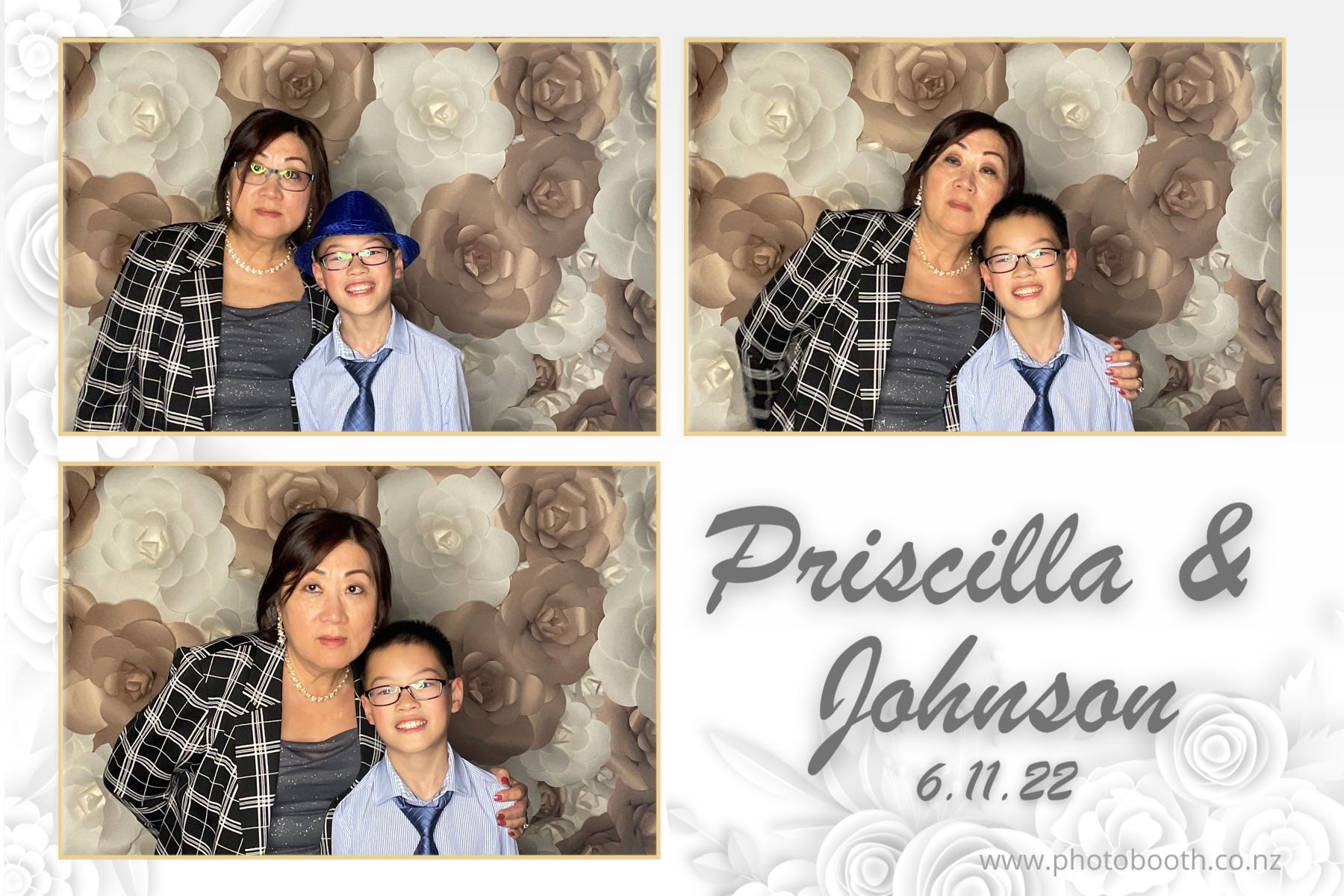 Johnson & Priscilla's Wedding | View more photos from the event at gallery.photobooth.co.nz/u/SelfieCentral/Johnson-Priscillas-Wedding
