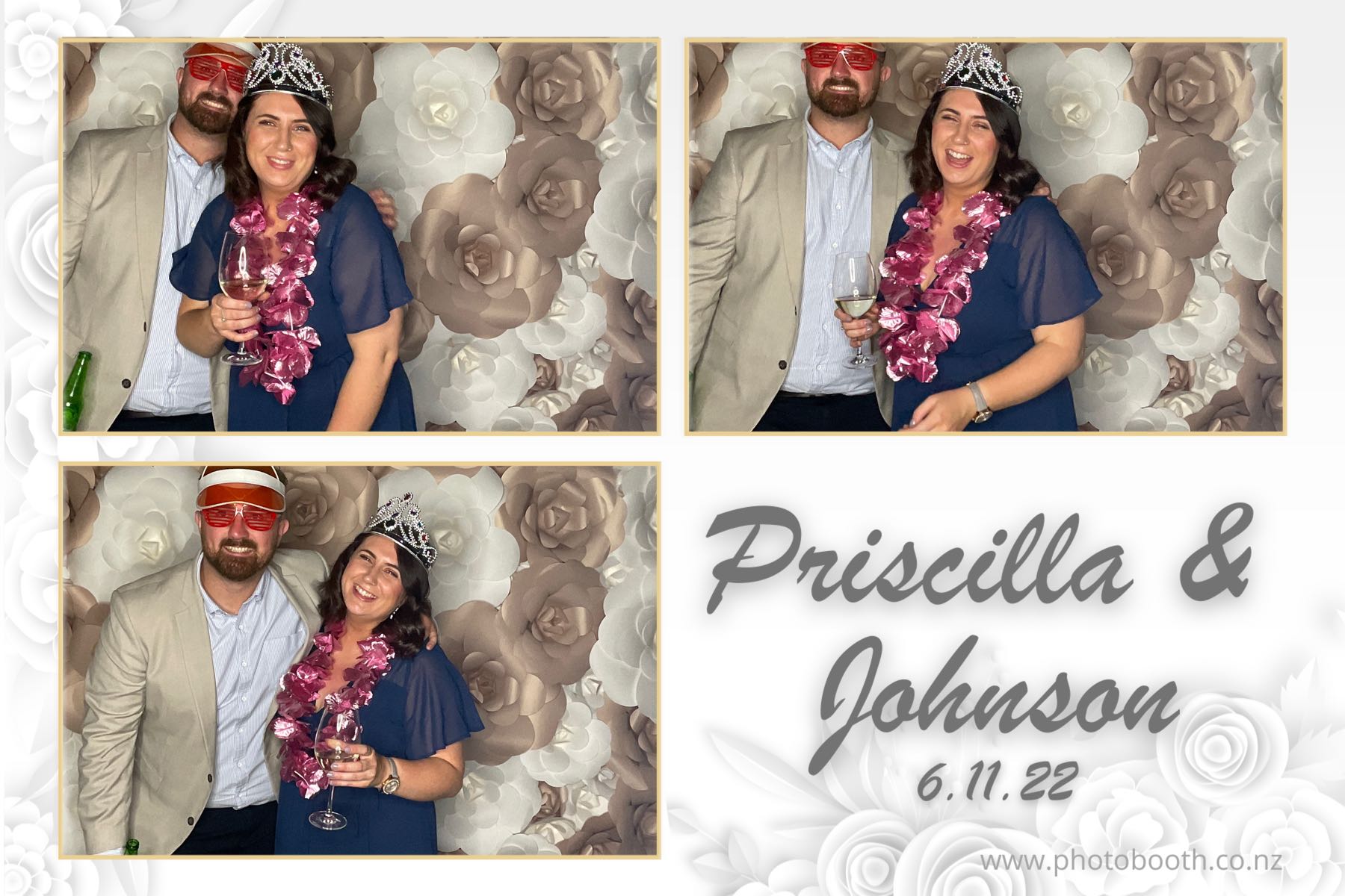 Johnson & Priscilla's Wedding | View more photos from the event at gallery.photobooth.co.nz/u/SelfieCentral/Johnson-Priscillas-Wedding