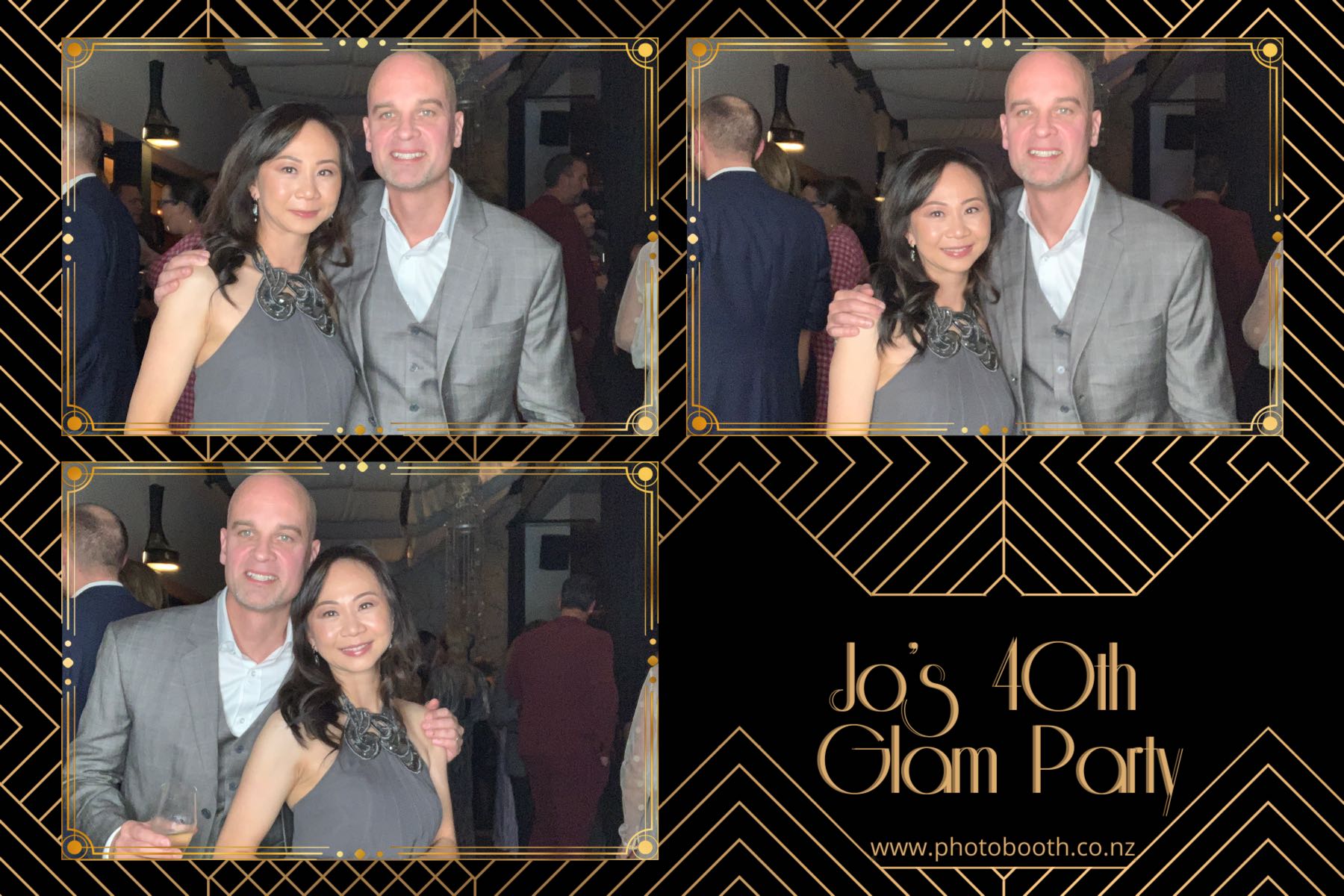 Jo's Glam 40th | View more photos from the event at gallery.photobooth.co.nz/u/SelfieCentral/Jos-Glam-40th