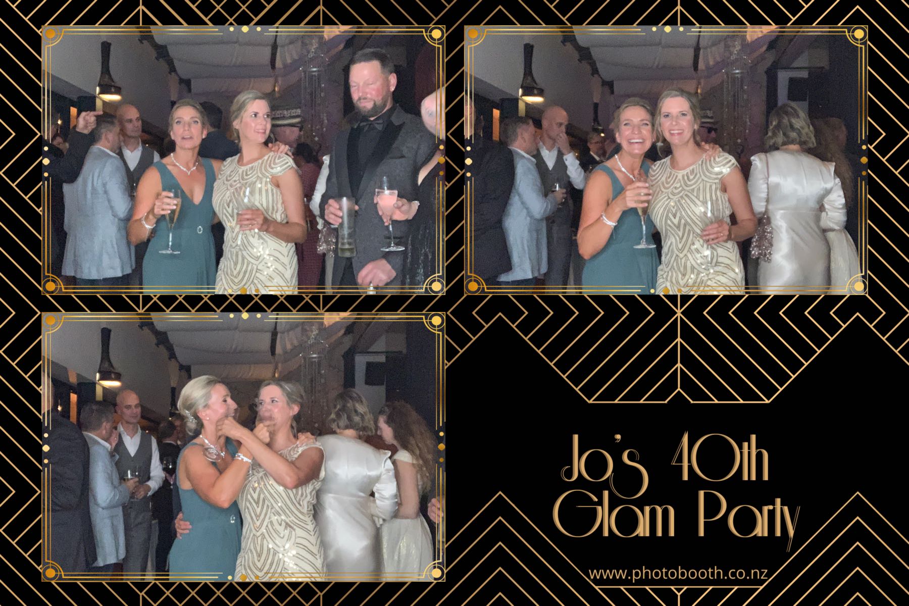 Jo's Glam 40th | View more photos from the event at gallery.photobooth.co.nz/u/SelfieCentral/Jos-Glam-40th