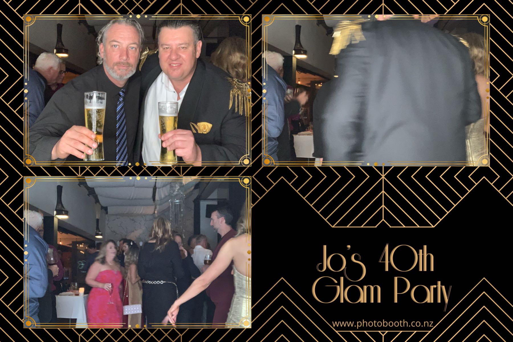 Jo's Glam 40th | View more photos from the event at gallery.photobooth.co.nz/u/SelfieCentral/Jos-Glam-40th