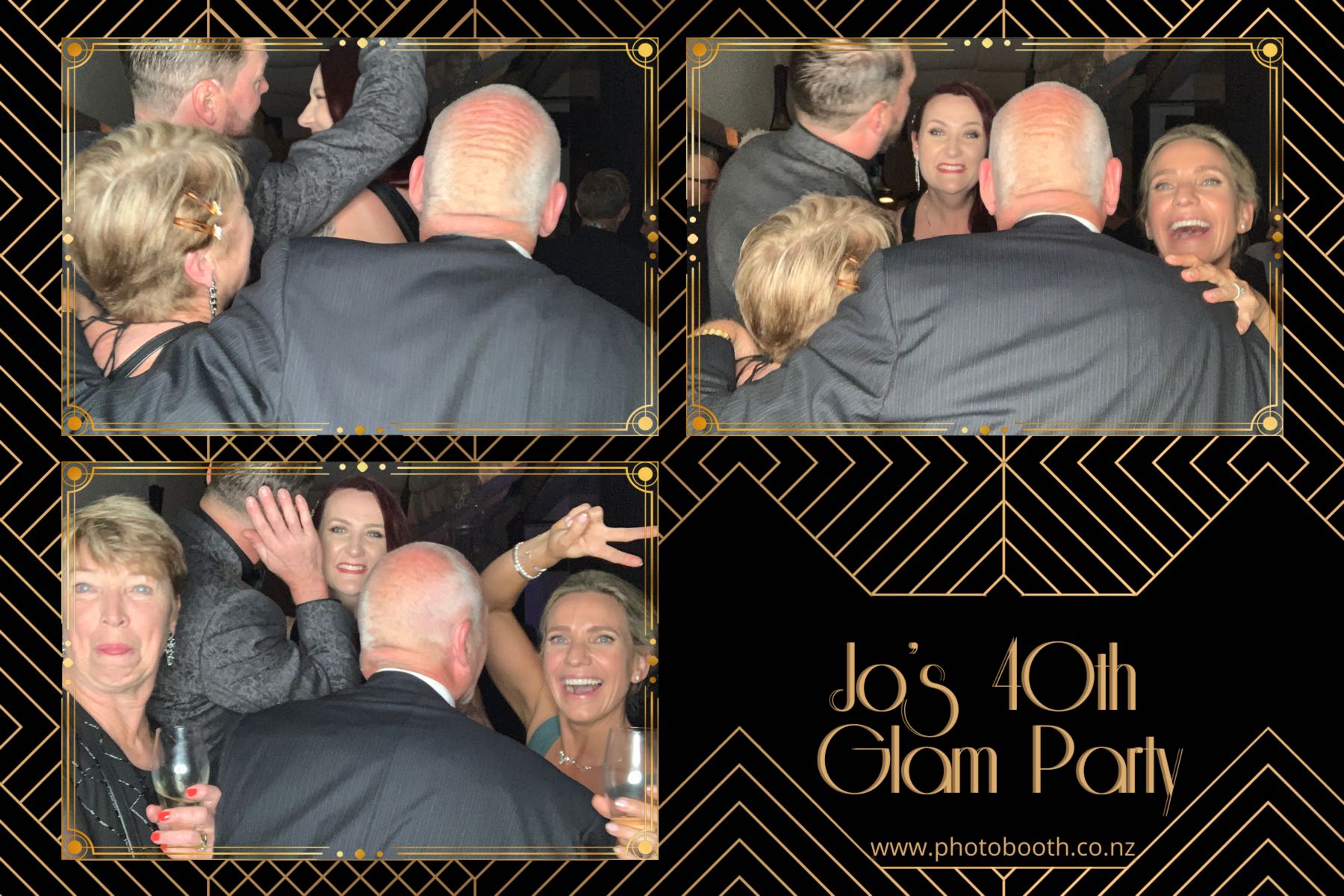 Jo's Glam 40th | View more photos from the event at gallery.photobooth.co.nz/u/SelfieCentral/Jos-Glam-40th
