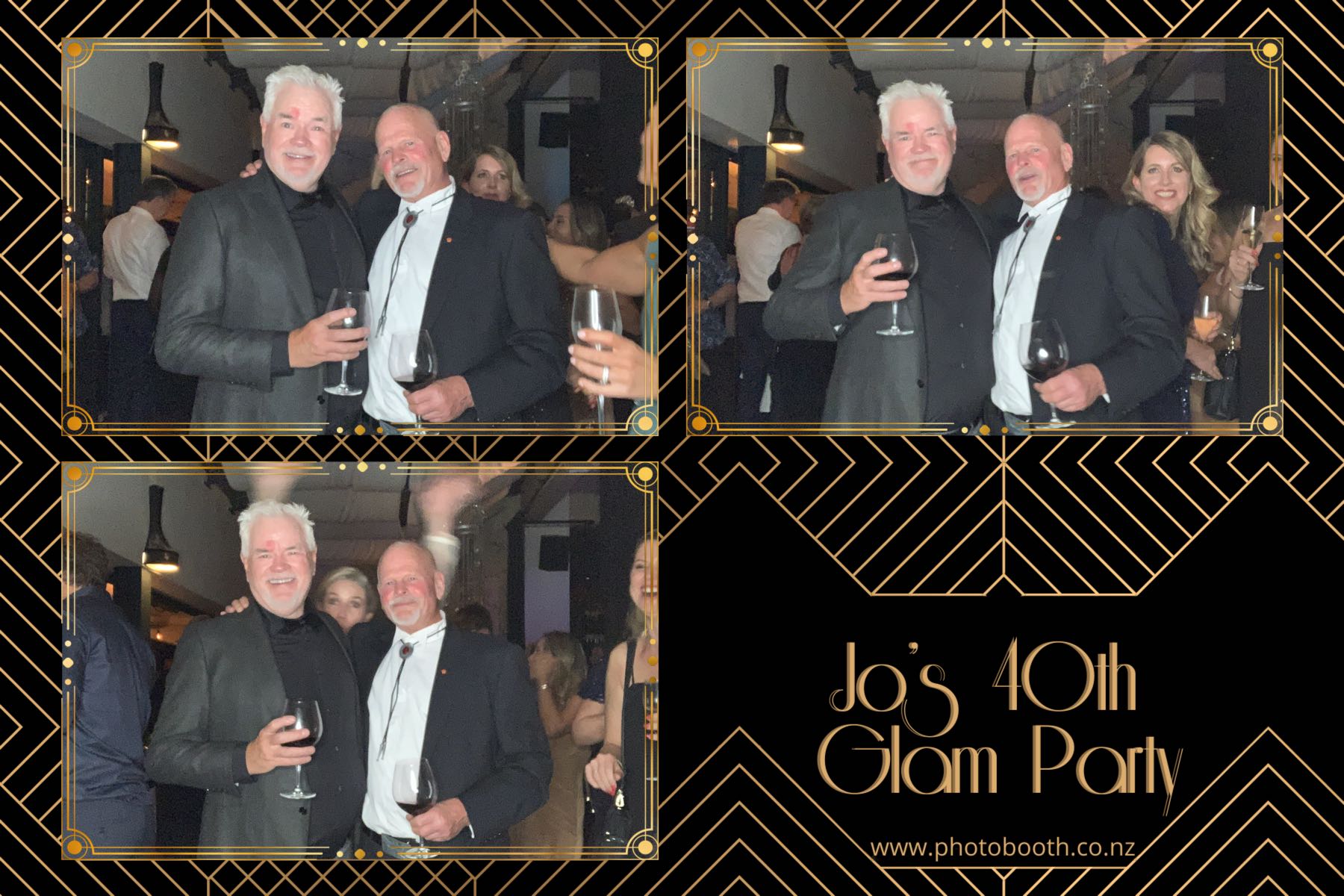 Jo's Glam 40th | View more photos from the event at gallery.photobooth.co.nz/u/SelfieCentral/Jos-Glam-40th