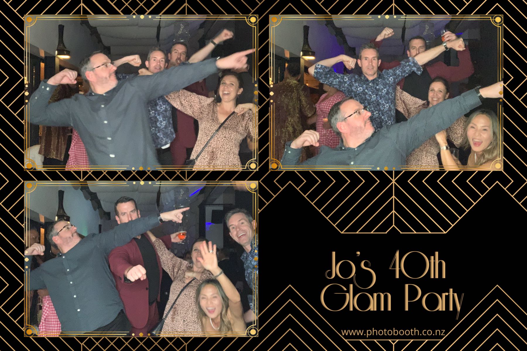 Jo's Glam 40th | View more photos from the event at gallery.photobooth.co.nz/u/SelfieCentral/Jos-Glam-40th