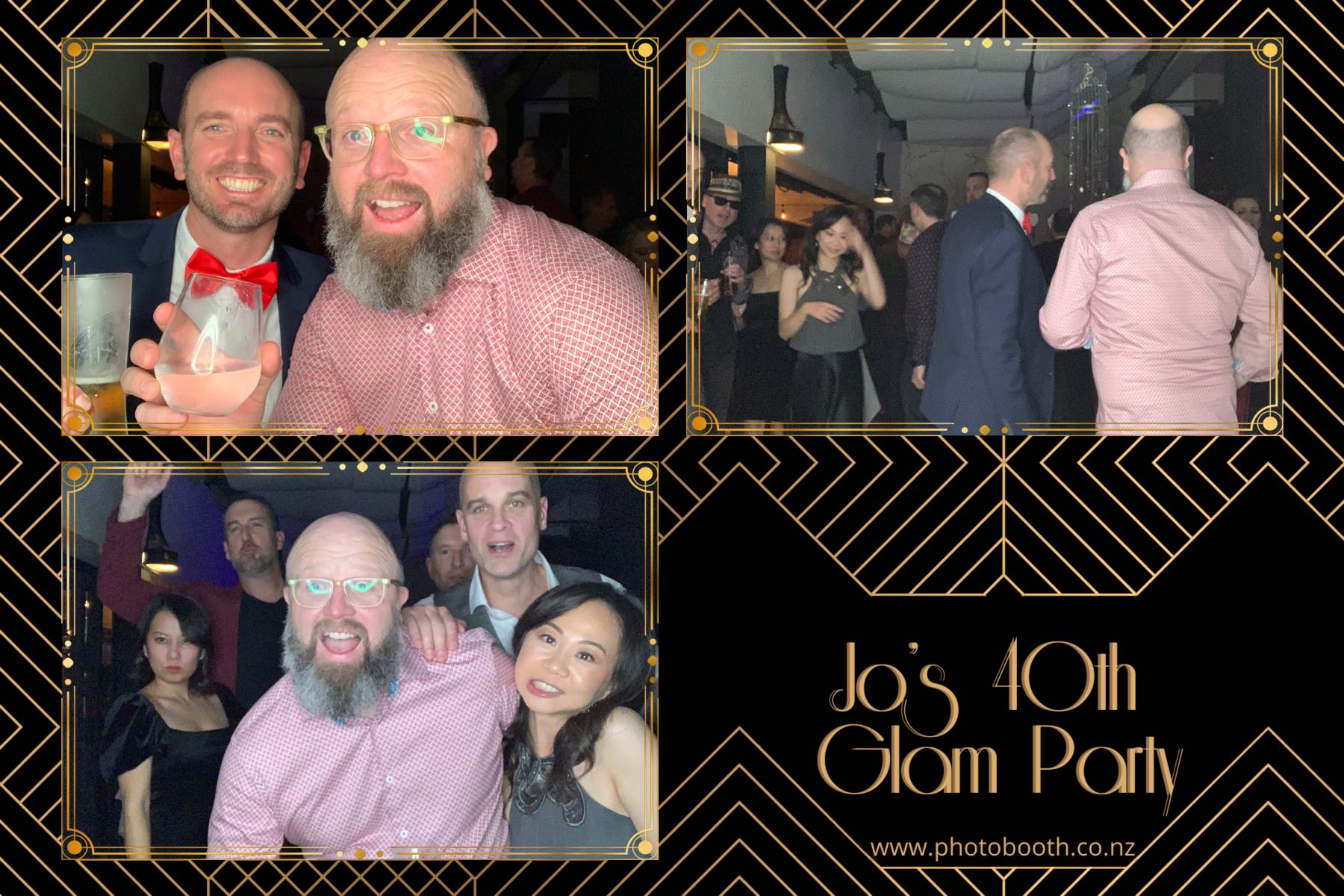Jo's Glam 40th | View more photos from the event at gallery.photobooth.co.nz/u/SelfieCentral/Jos-Glam-40th