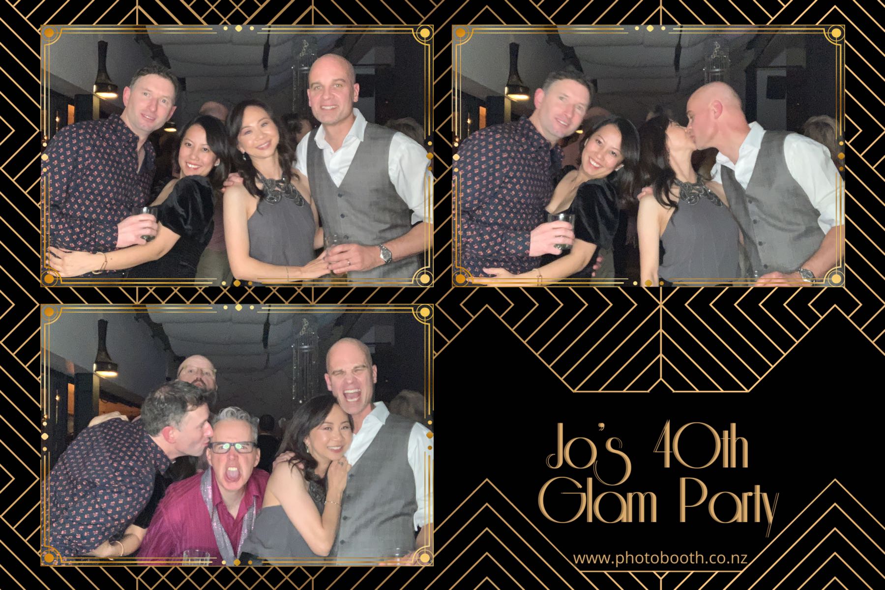 Jo's Glam 40th | View more photos from the event at gallery.photobooth.co.nz/u/SelfieCentral/Jos-Glam-40th