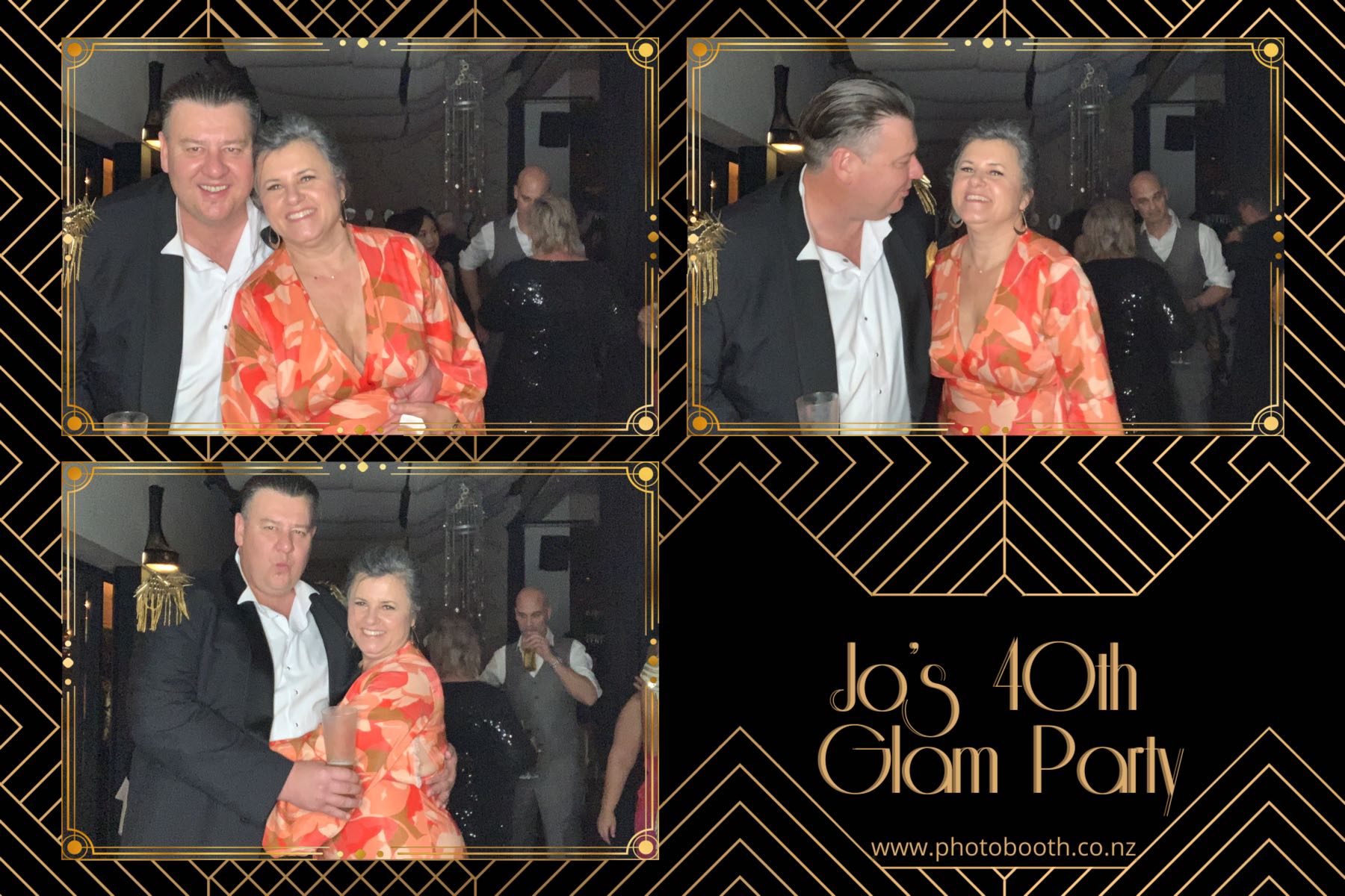 Jo's Glam 40th | View more photos from the event at gallery.photobooth.co.nz/u/SelfieCentral/Jos-Glam-40th