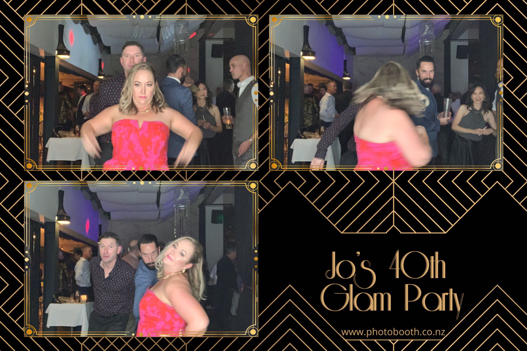 Jo's Glam 40th | View more photos from the event at gallery.photobooth.co.nz/u/SelfieCentral/Jos-Glam-40th