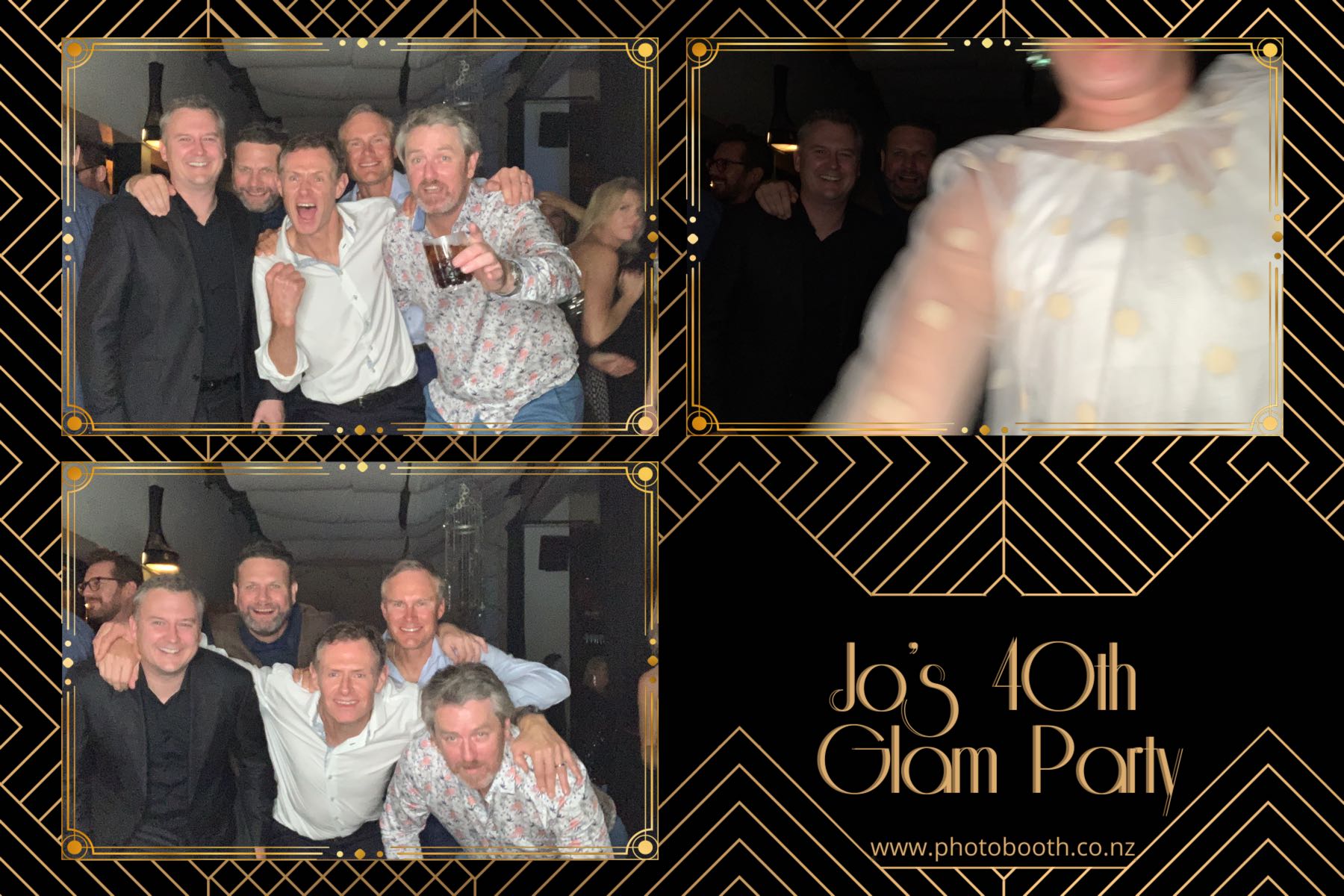 Jo's Glam 40th | View more photos from the event at gallery.photobooth.co.nz/u/SelfieCentral/Jos-Glam-40th