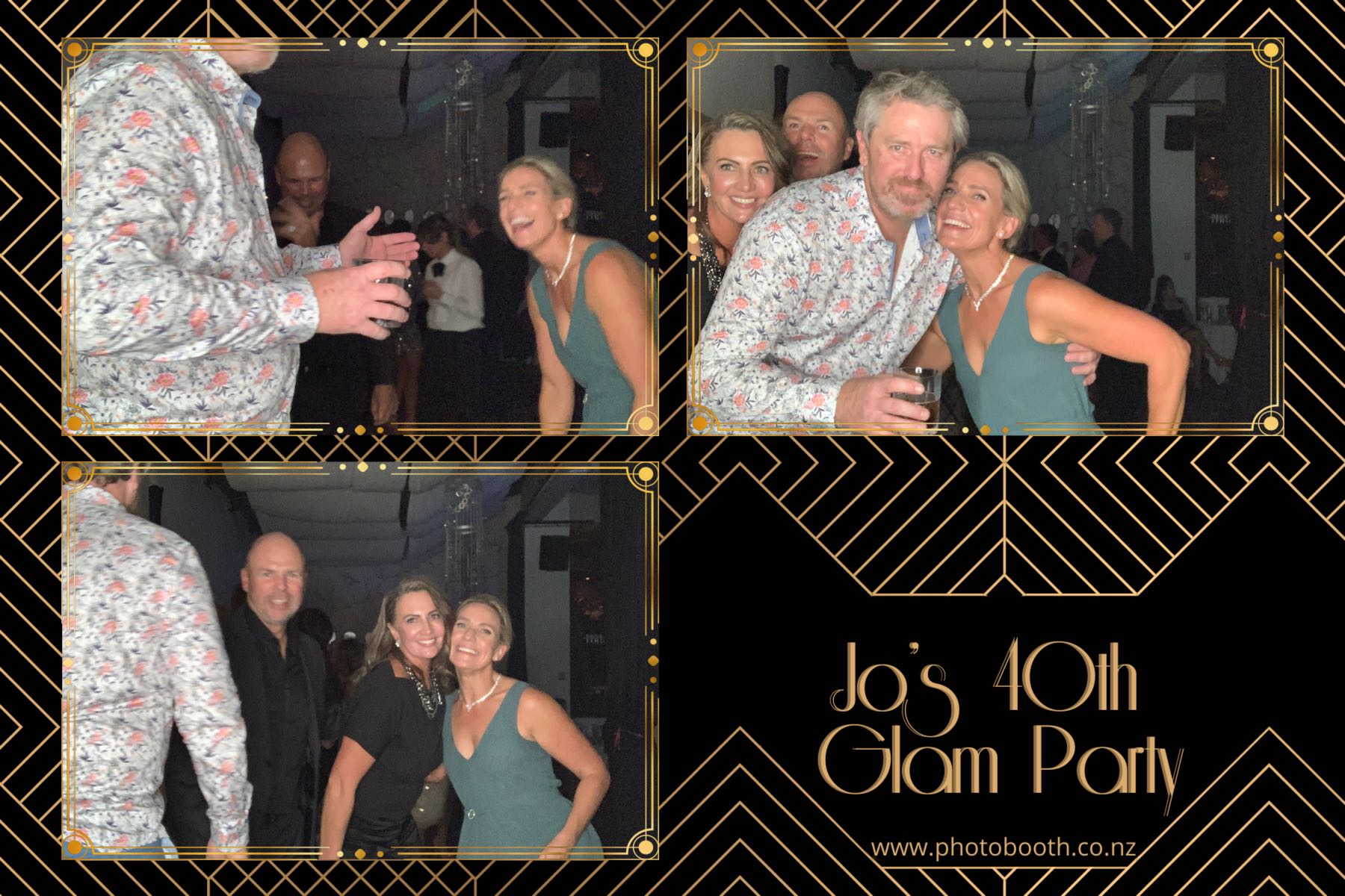 Jo's Glam 40th | View more photos from the event at gallery.photobooth.co.nz/u/SelfieCentral/Jos-Glam-40th