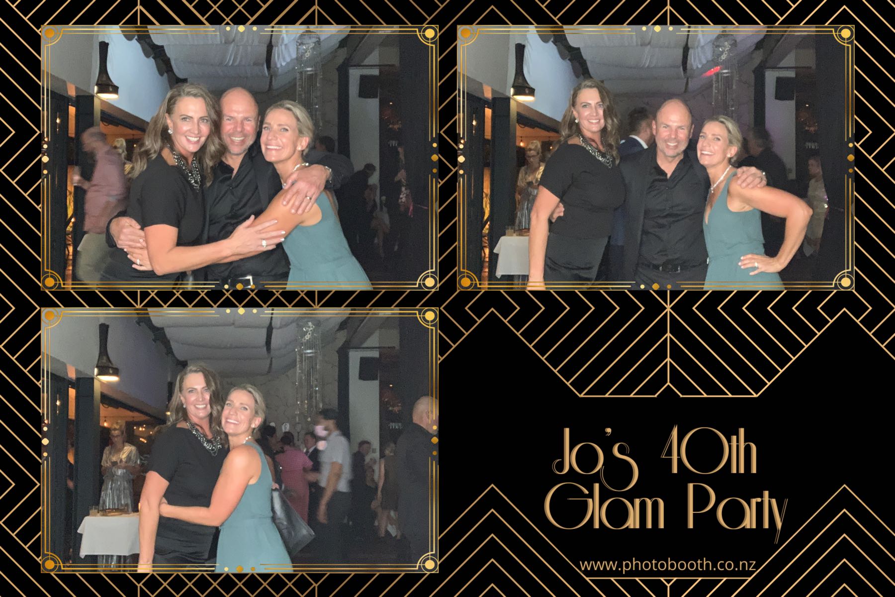Jo's Glam 40th | View more photos from the event at gallery.photobooth.co.nz/u/SelfieCentral/Jos-Glam-40th