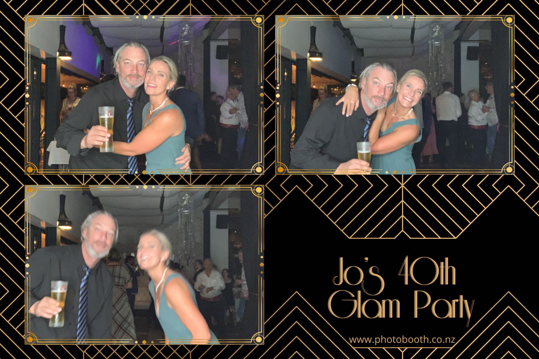 Jo's Glam 40th | View more photos from the event at gallery.photobooth.co.nz/u/SelfieCentral/Jos-Glam-40th