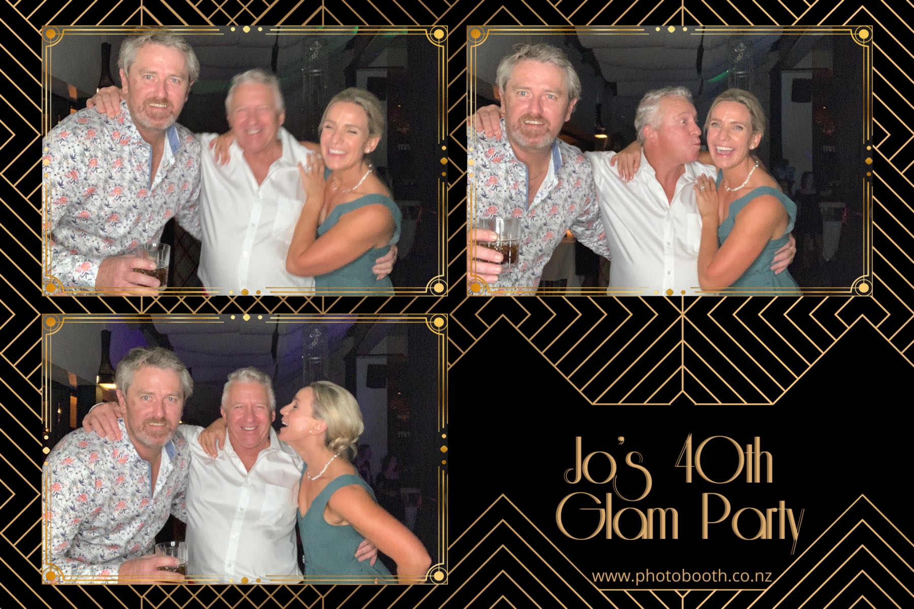 Jo's Glam 40th | View more photos from the event at gallery.photobooth.co.nz/u/SelfieCentral/Jos-Glam-40th