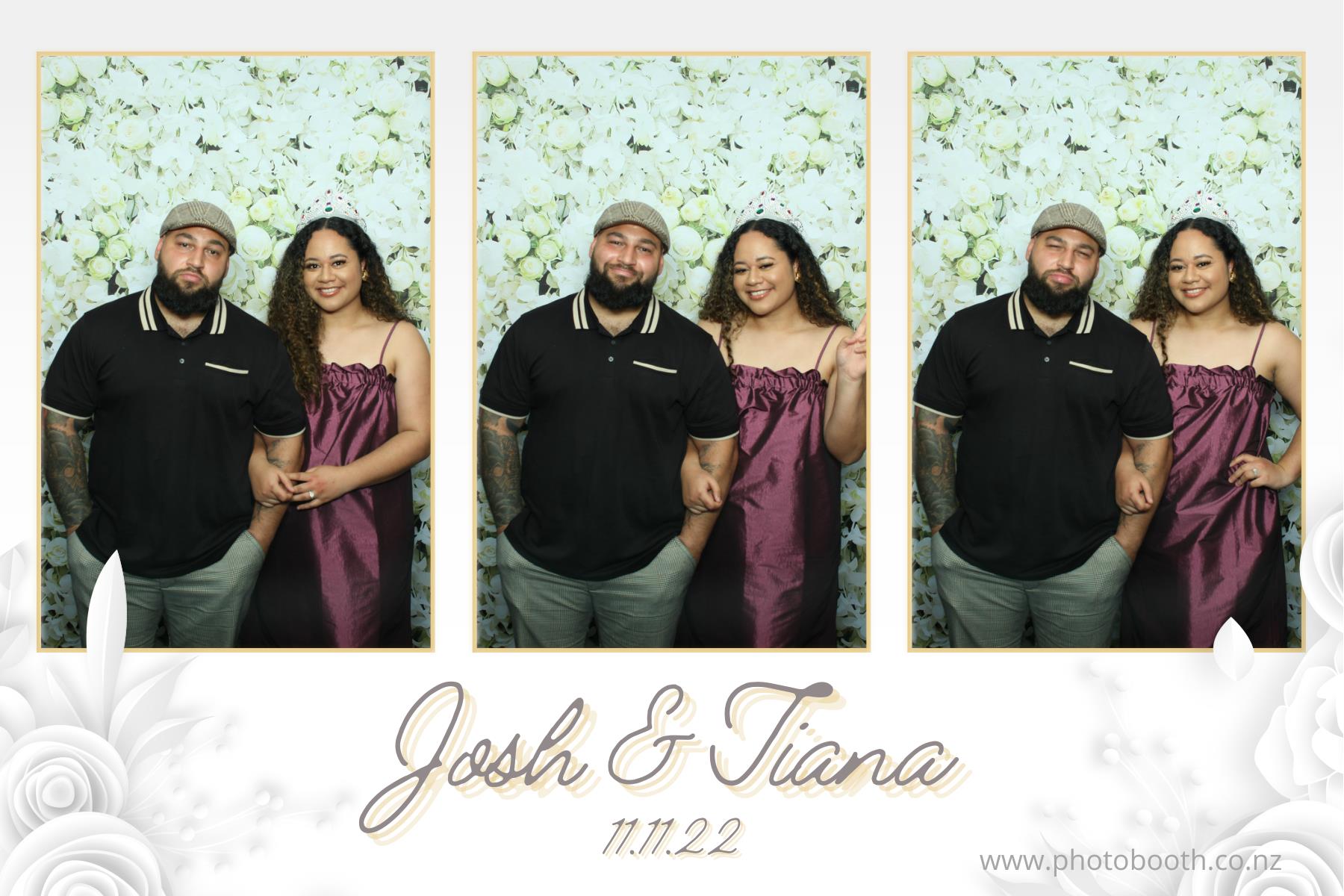 Josh & Tiana's Wedding | View more photos from the event at gallery.photobooth.co.nz/u/SelfieCentral/Josh-Tianas-Wedding