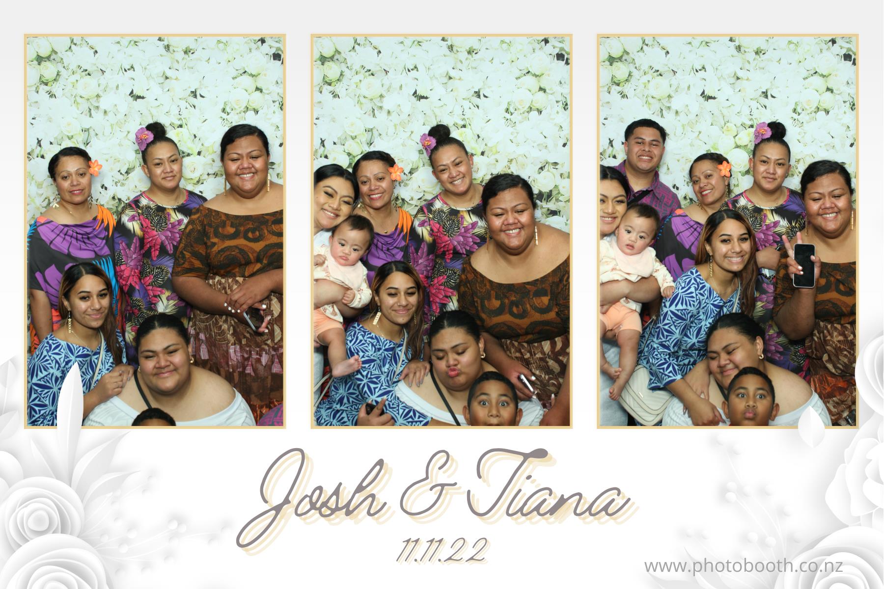 Josh & Tiana's Wedding | View more photos from the event at gallery.photobooth.co.nz/u/SelfieCentral/Josh-Tianas-Wedding