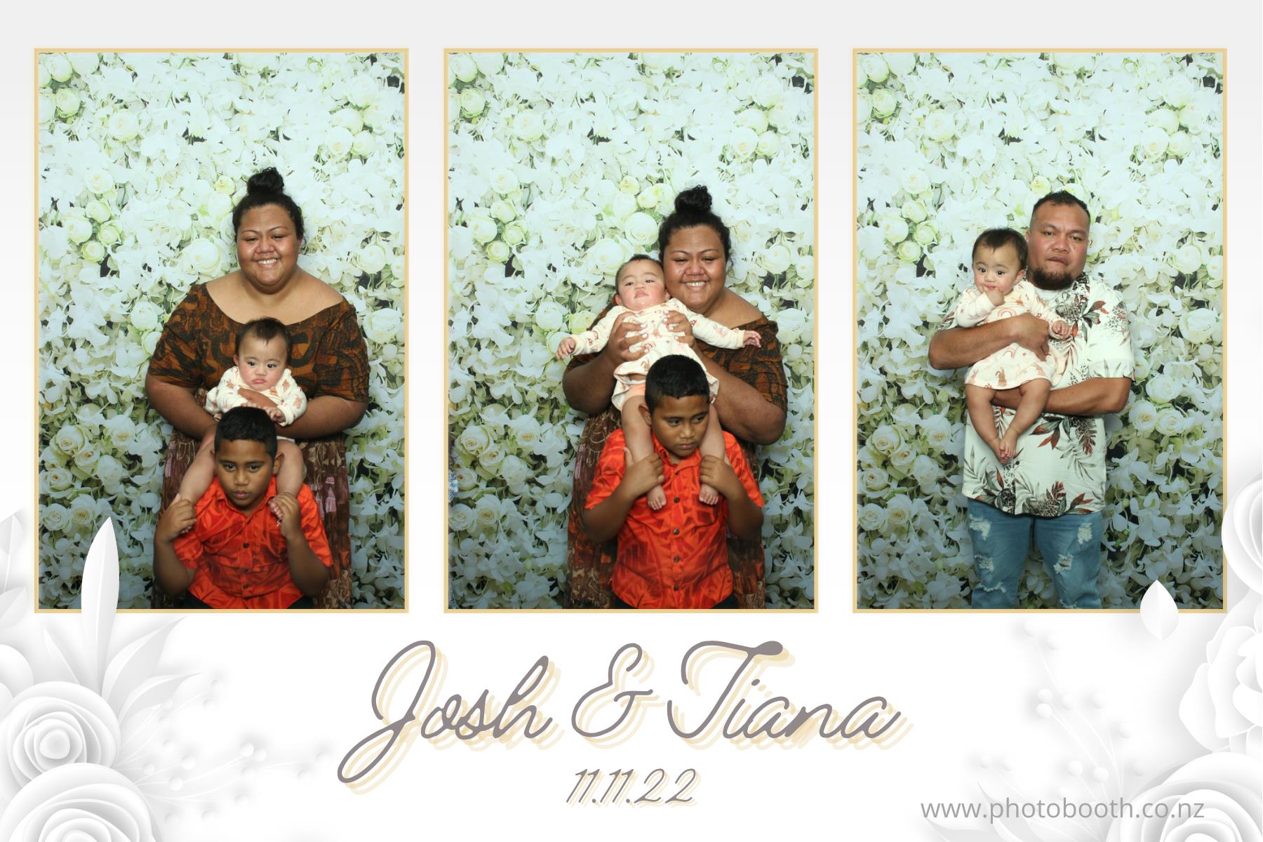 Josh & Tiana's Wedding | View more photos from the event at gallery.photobooth.co.nz/u/SelfieCentral/Josh-Tianas-Wedding