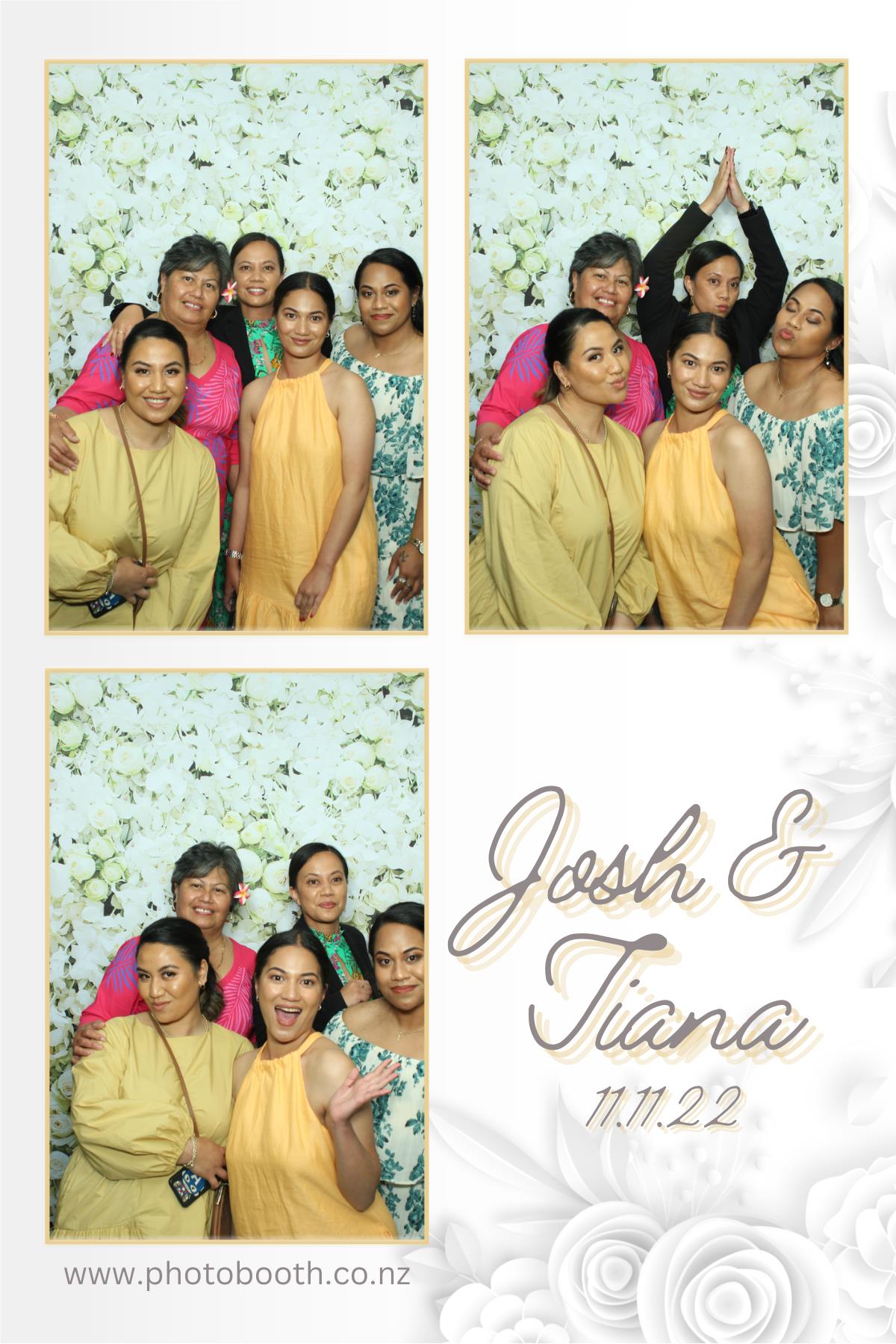 Josh & Tiana's Wedding | View more photos from the event at gallery.photobooth.co.nz/u/SelfieCentral/Josh-Tianas-Wedding