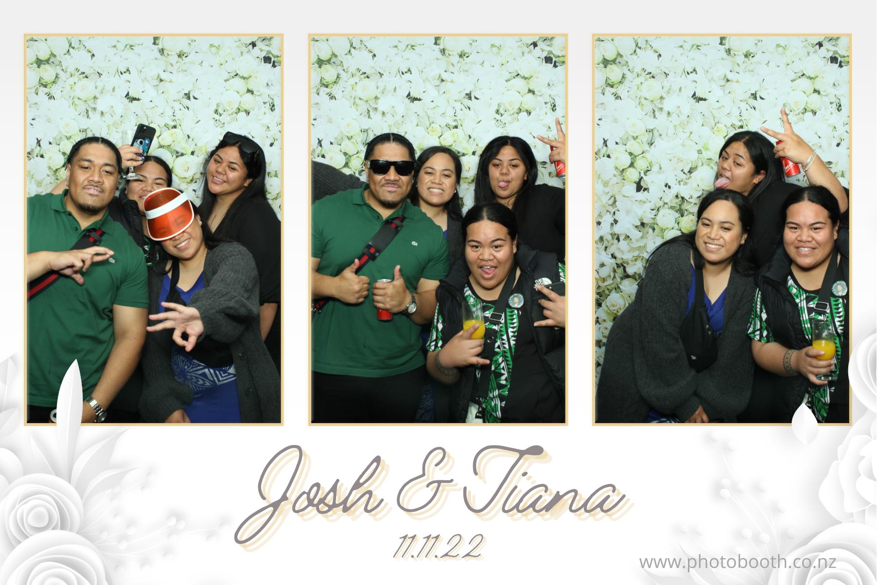Josh & Tiana's Wedding | View more photos from the event at gallery.photobooth.co.nz/u/SelfieCentral/Josh-Tianas-Wedding