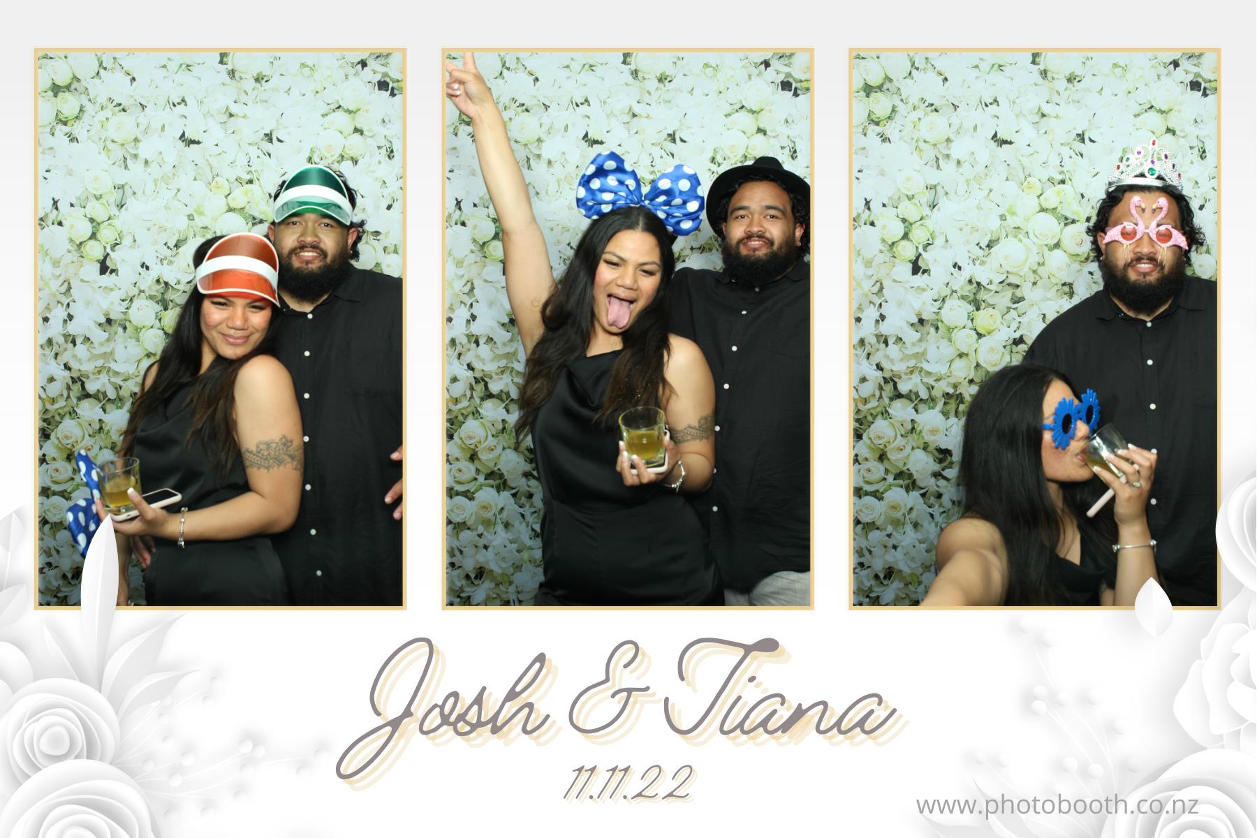 Josh & Tiana's Wedding | View more photos from the event at gallery.photobooth.co.nz/u/SelfieCentral/Josh-Tianas-Wedding
