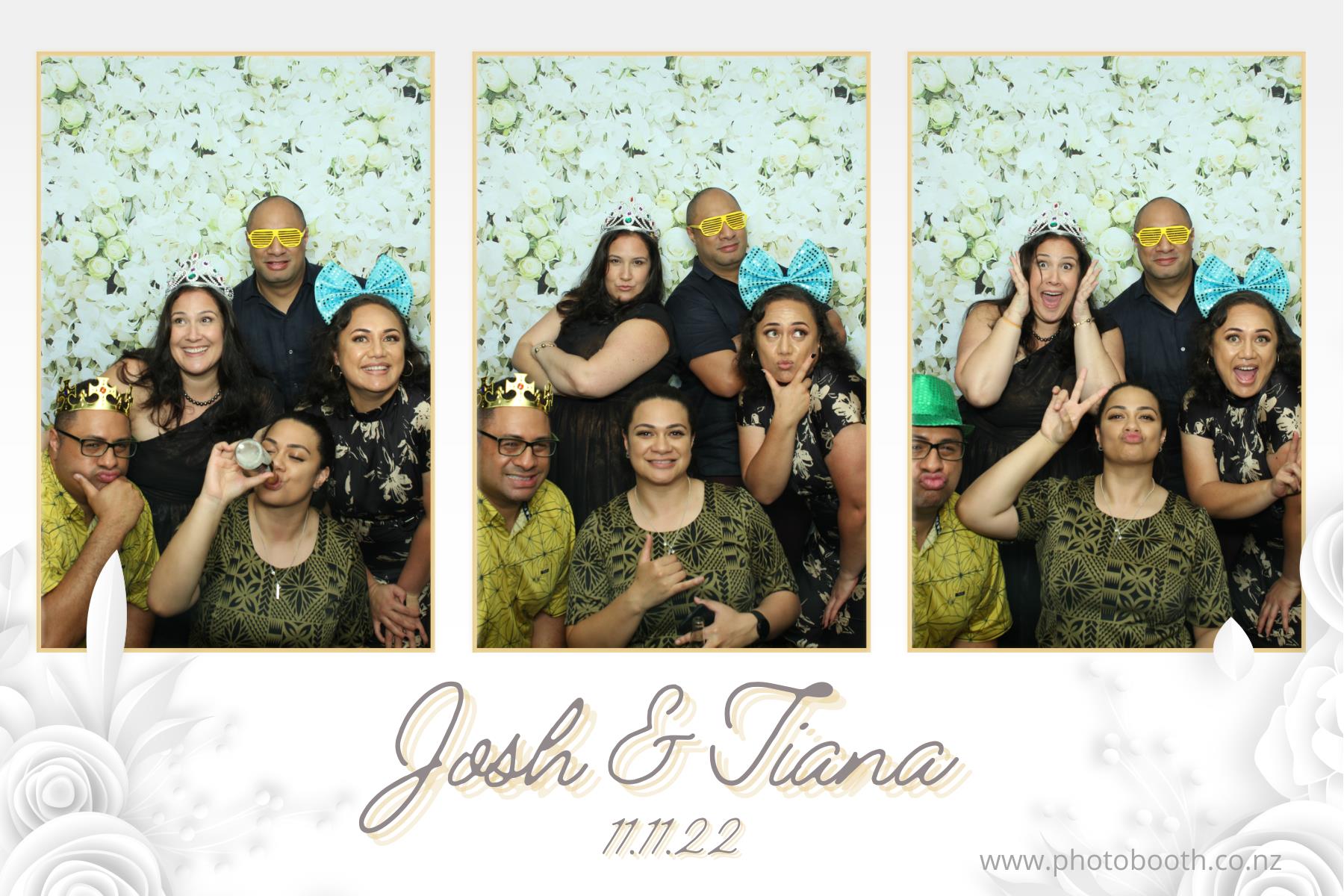 Josh & Tiana's Wedding | View more photos from the event at gallery.photobooth.co.nz/u/SelfieCentral/Josh-Tianas-Wedding
