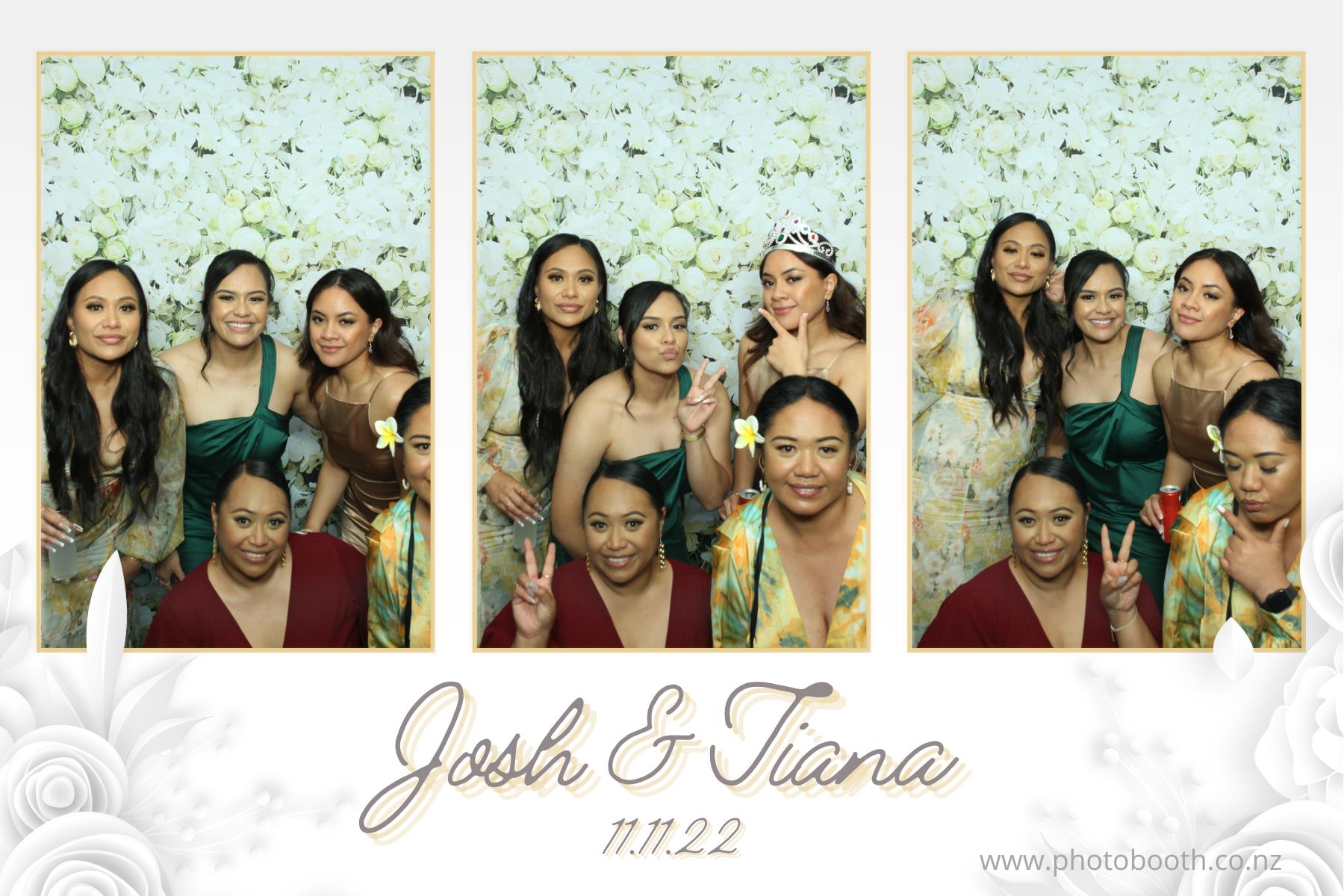 Josh & Tiana's Wedding | View more photos from the event at gallery.photobooth.co.nz/u/SelfieCentral/Josh-Tianas-Wedding