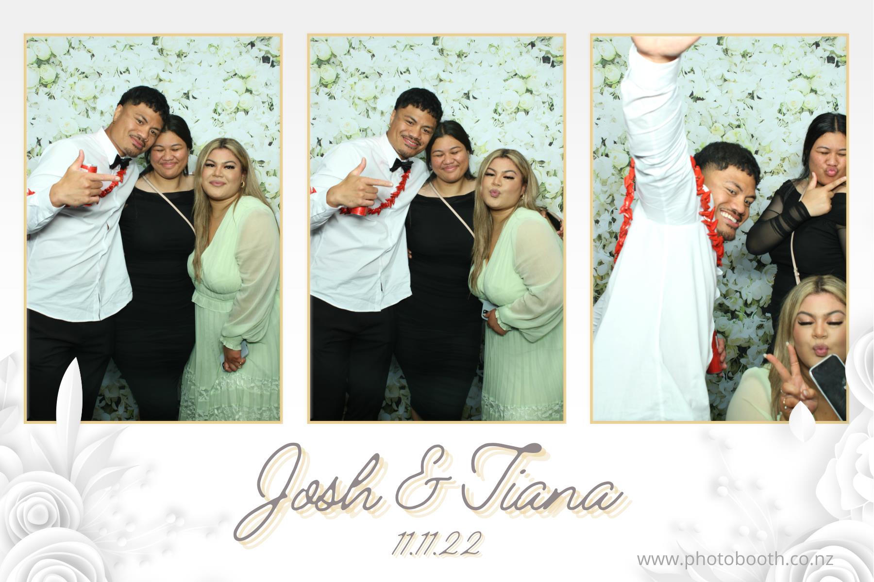 Josh & Tiana's Wedding | View more photos from the event at gallery.photobooth.co.nz/u/SelfieCentral/Josh-Tianas-Wedding