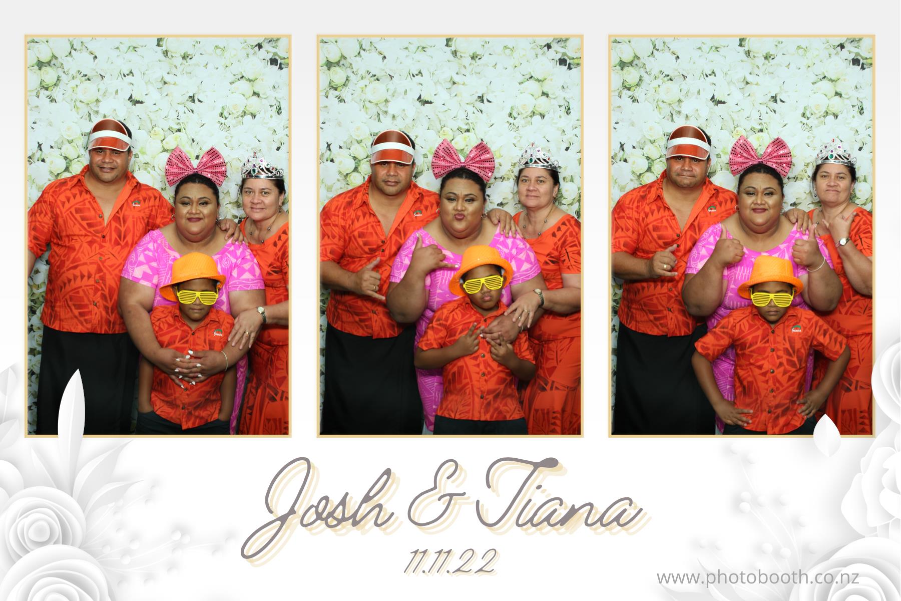 Josh & Tiana's Wedding | View more photos from the event at gallery.photobooth.co.nz/u/SelfieCentral/Josh-Tianas-Wedding
