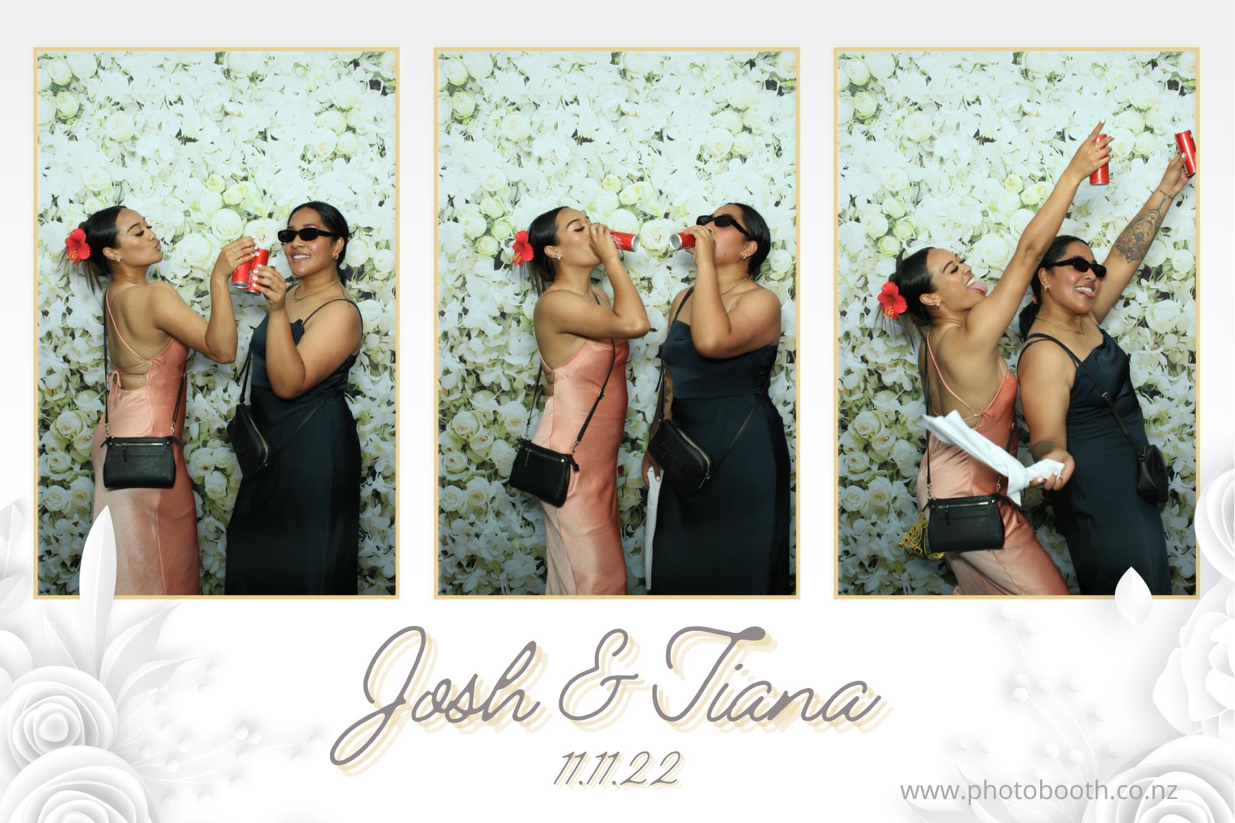 Josh & Tiana's Wedding | View more photos from the event at gallery.photobooth.co.nz/u/SelfieCentral/Josh-Tianas-Wedding