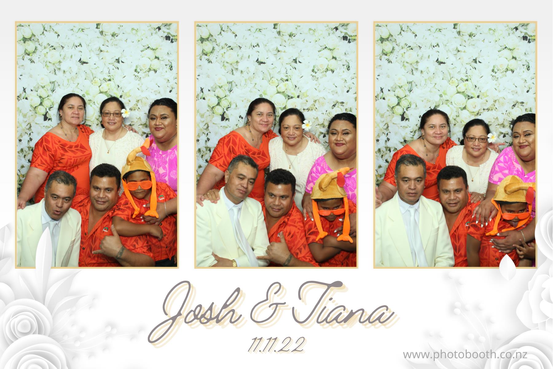 Josh & Tiana's Wedding | View more photos from the event at gallery.photobooth.co.nz/u/SelfieCentral/Josh-Tianas-Wedding