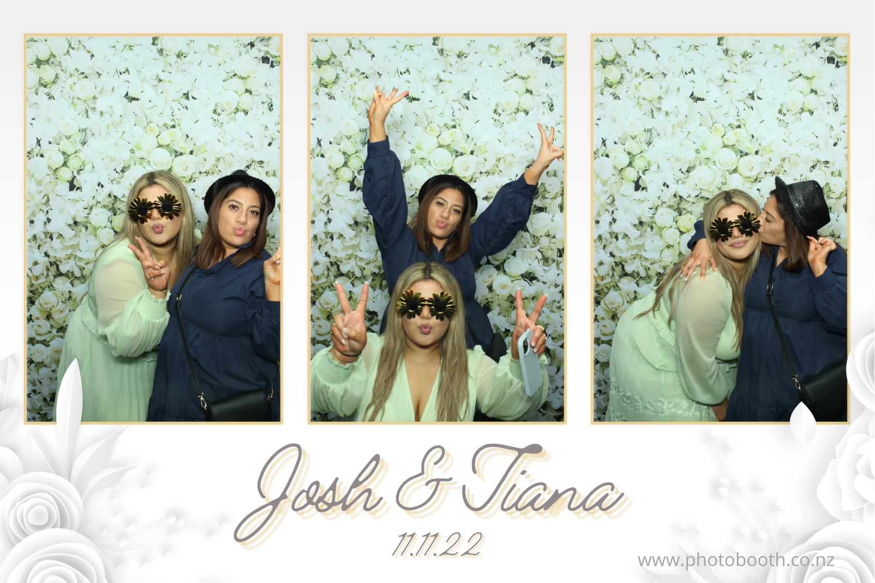 Josh & Tiana's Wedding | View more photos from the event at gallery.photobooth.co.nz/u/SelfieCentral/Josh-Tianas-Wedding