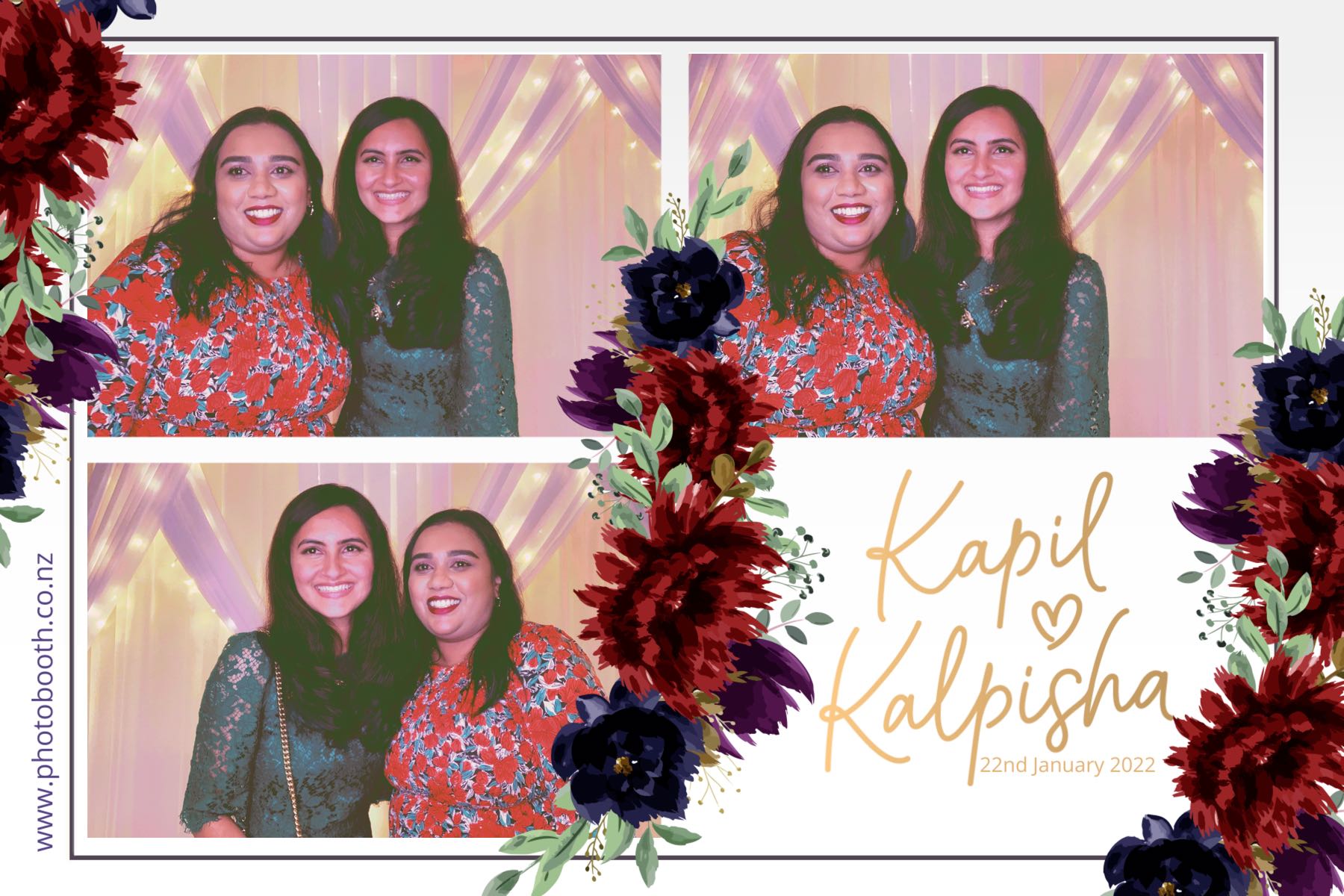 Kapil & Kalpisha's Wedding | View more photos from the event at gallery.photobooth.co.nz/u/SelfieCentral/Kapil-Kalpishas-Wedding