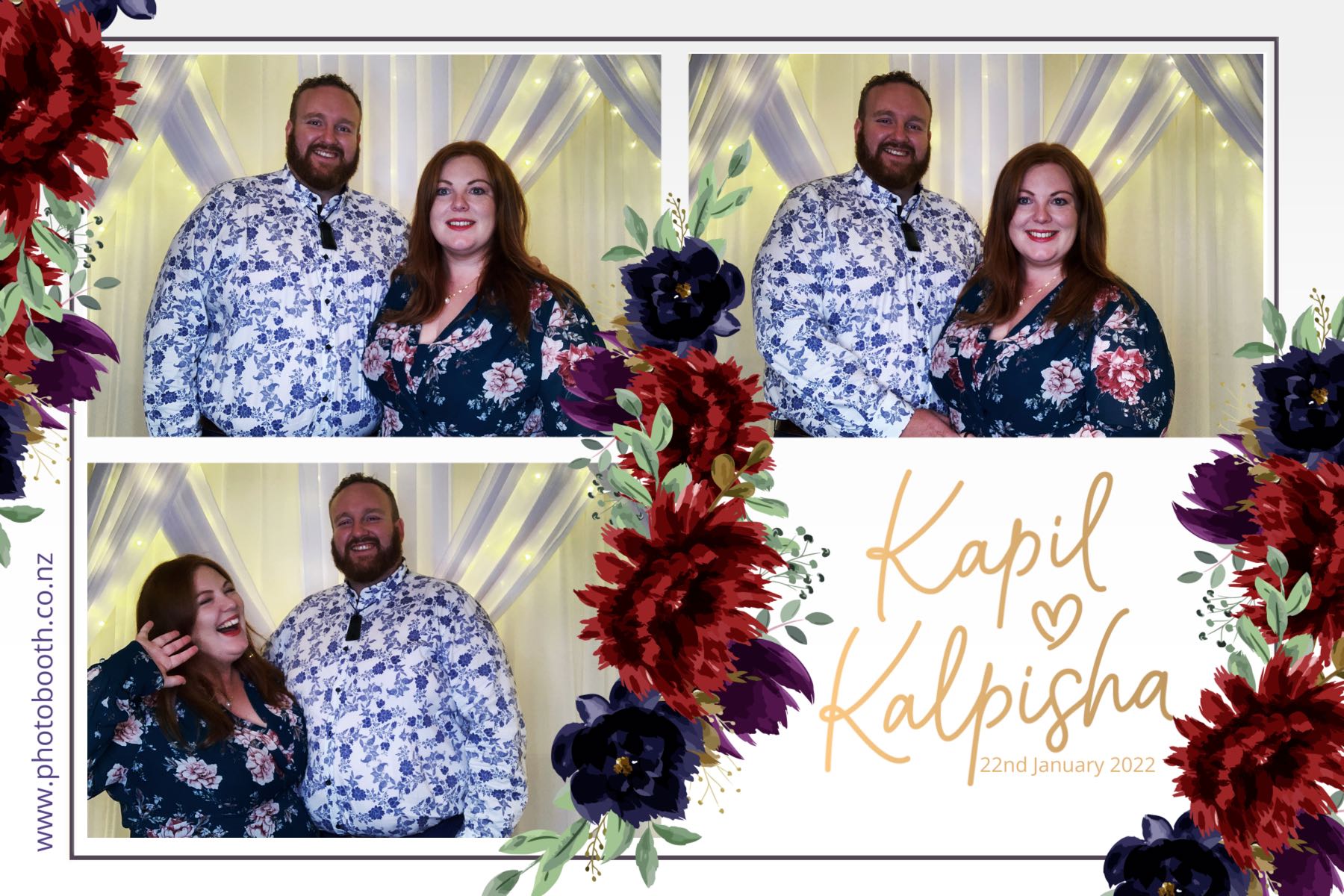 Kapil & Kalpisha's Wedding | View more photos from the event at gallery.photobooth.co.nz/u/SelfieCentral/Kapil-Kalpishas-Wedding