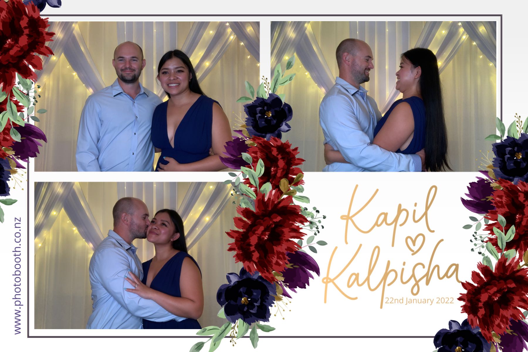 Kapil & Kalpisha's Wedding | View more photos from the event at gallery.photobooth.co.nz/u/SelfieCentral/Kapil-Kalpishas-Wedding